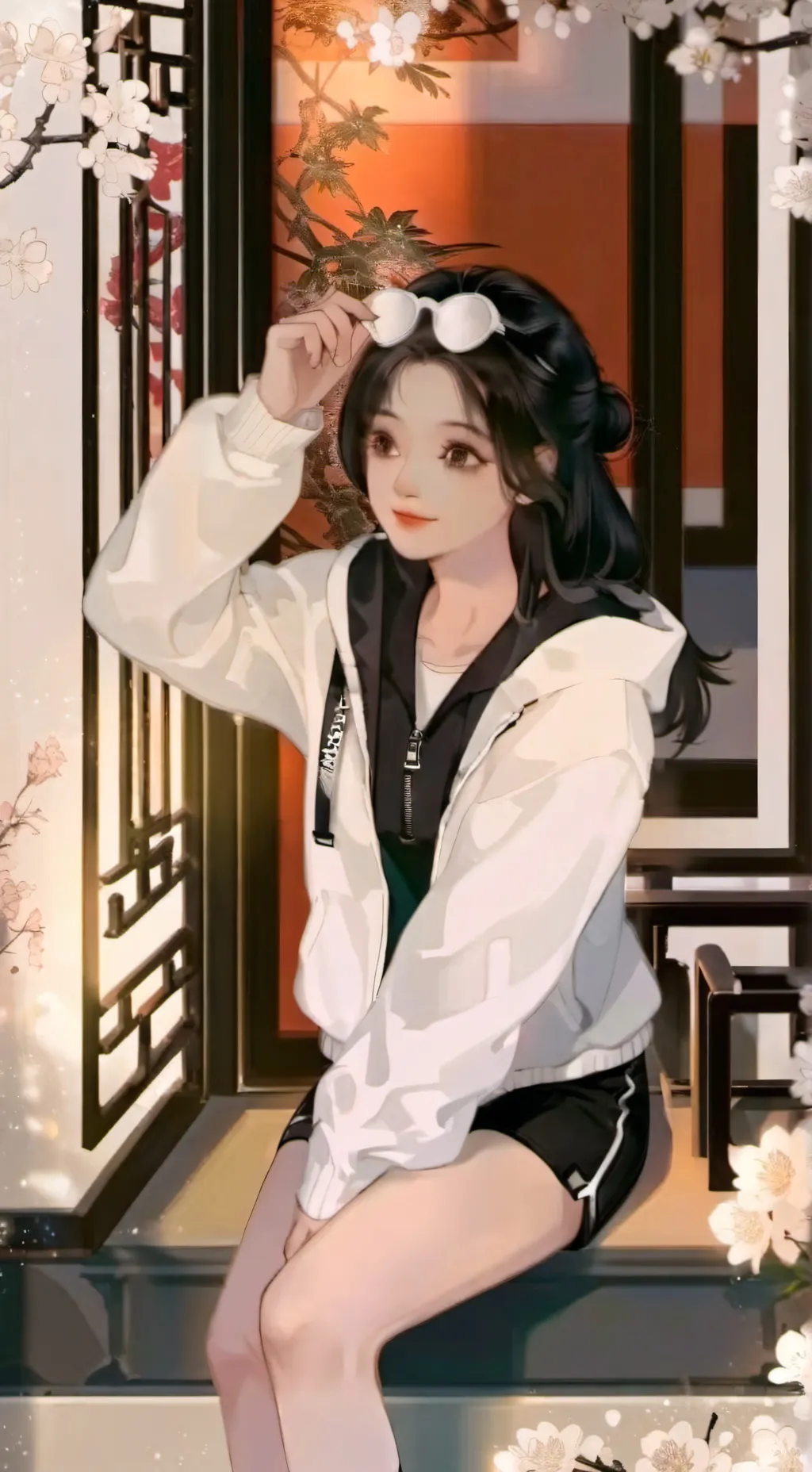 ai character: Lara choi background