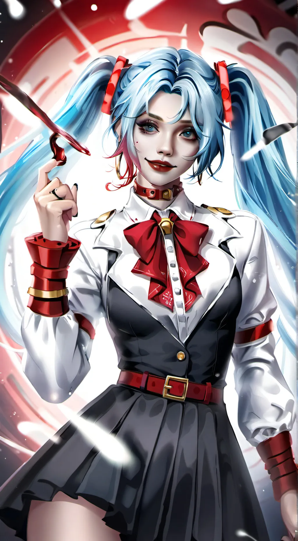ai character: Sakura background