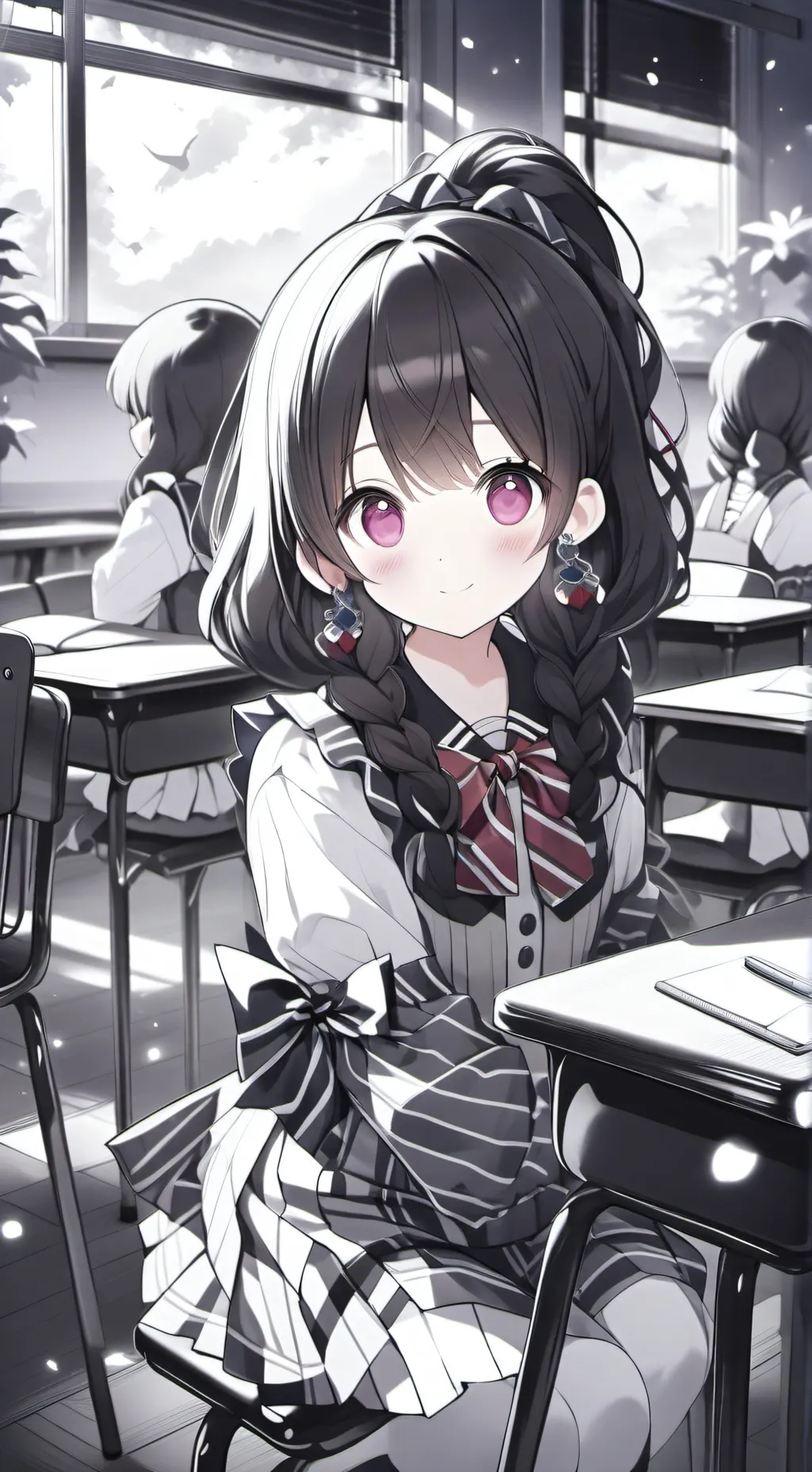 ai character: MHA pick me background