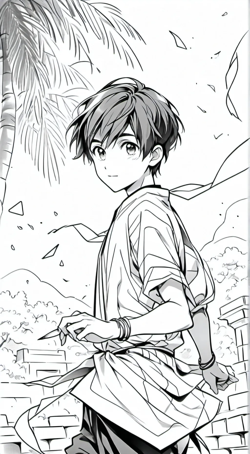 ai character: baboo background