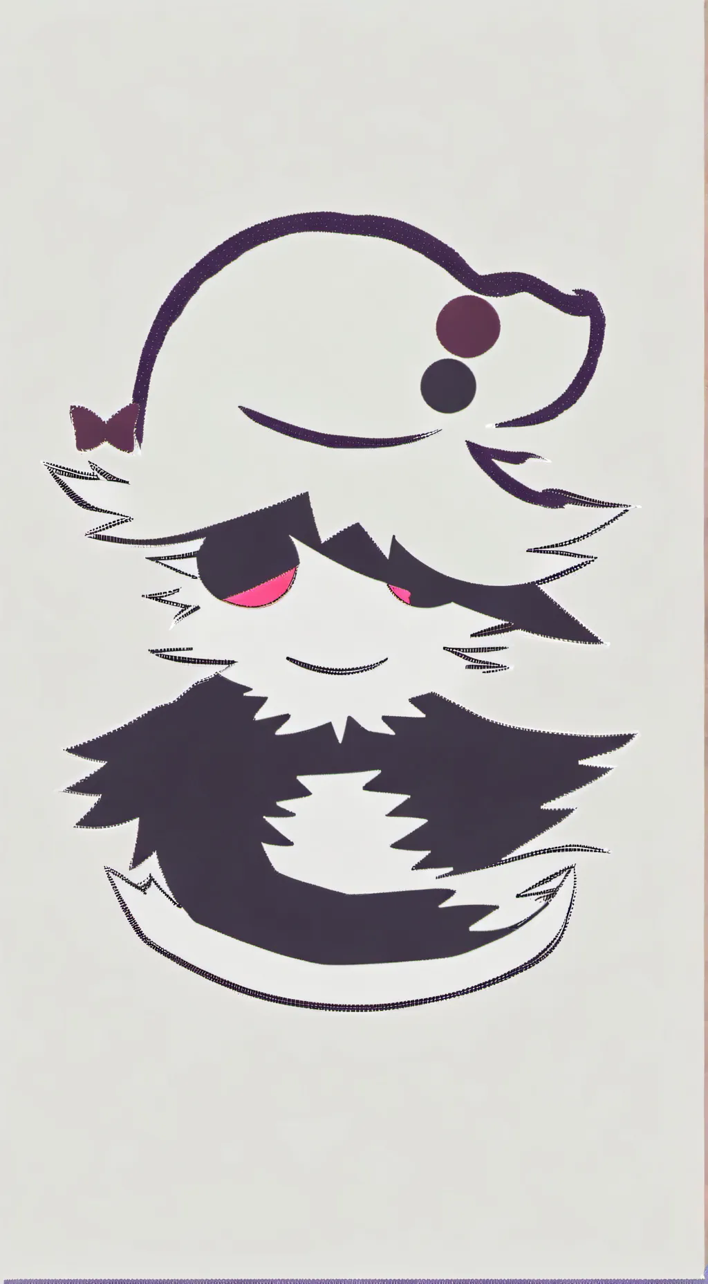 ai character: FPE snowy au background