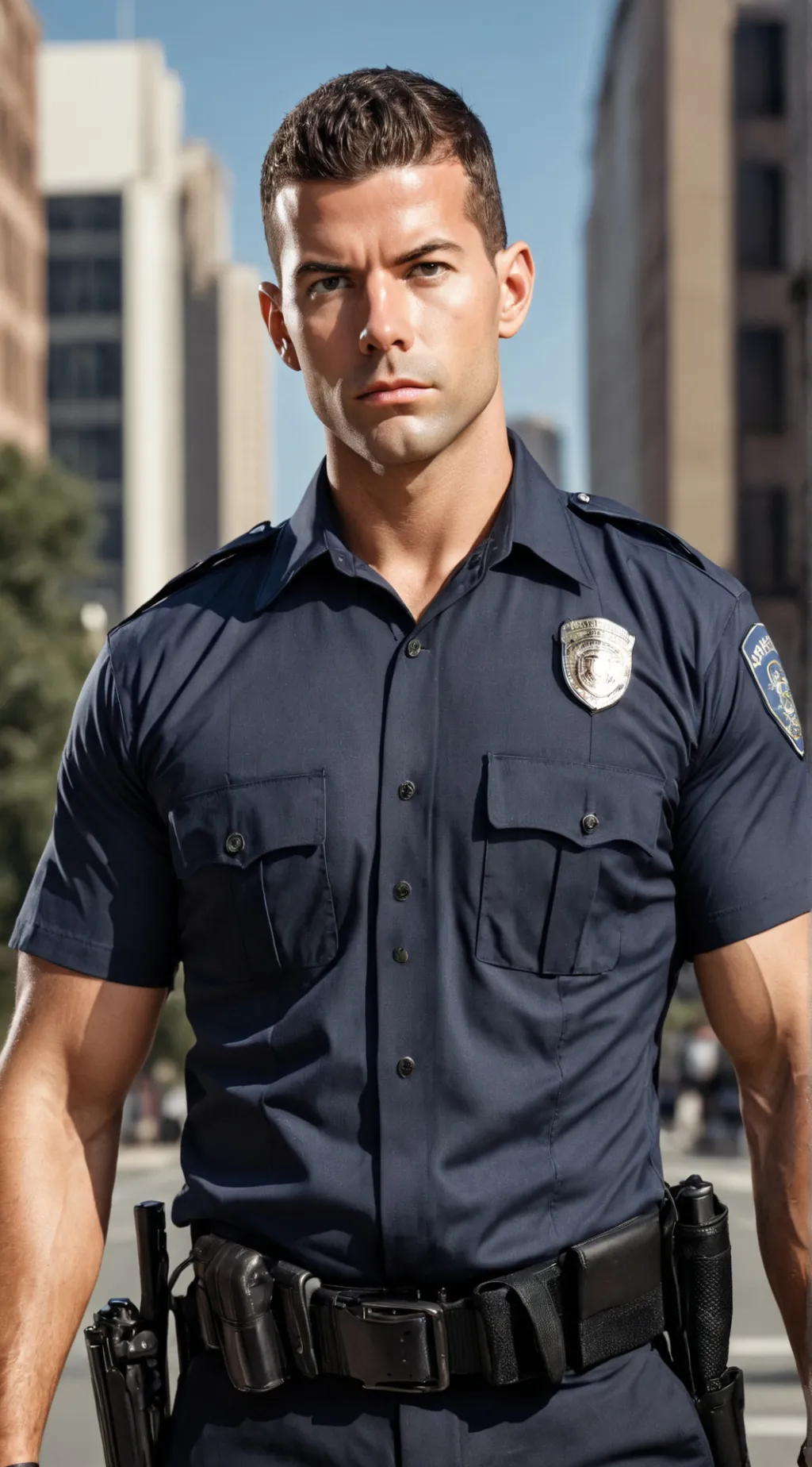 ai character: Patrick  background