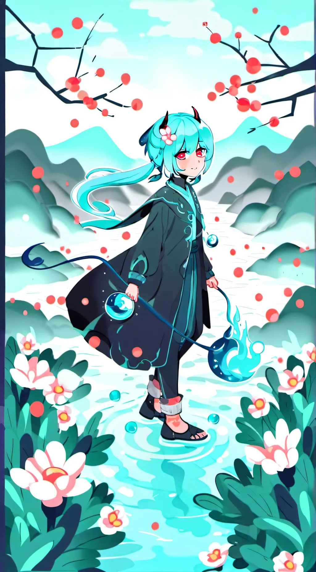 ai character: Kera background