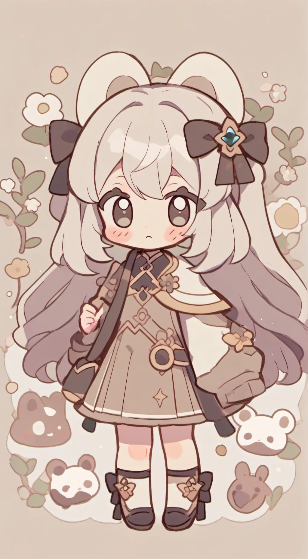 ai character: nose jijiji >:) background