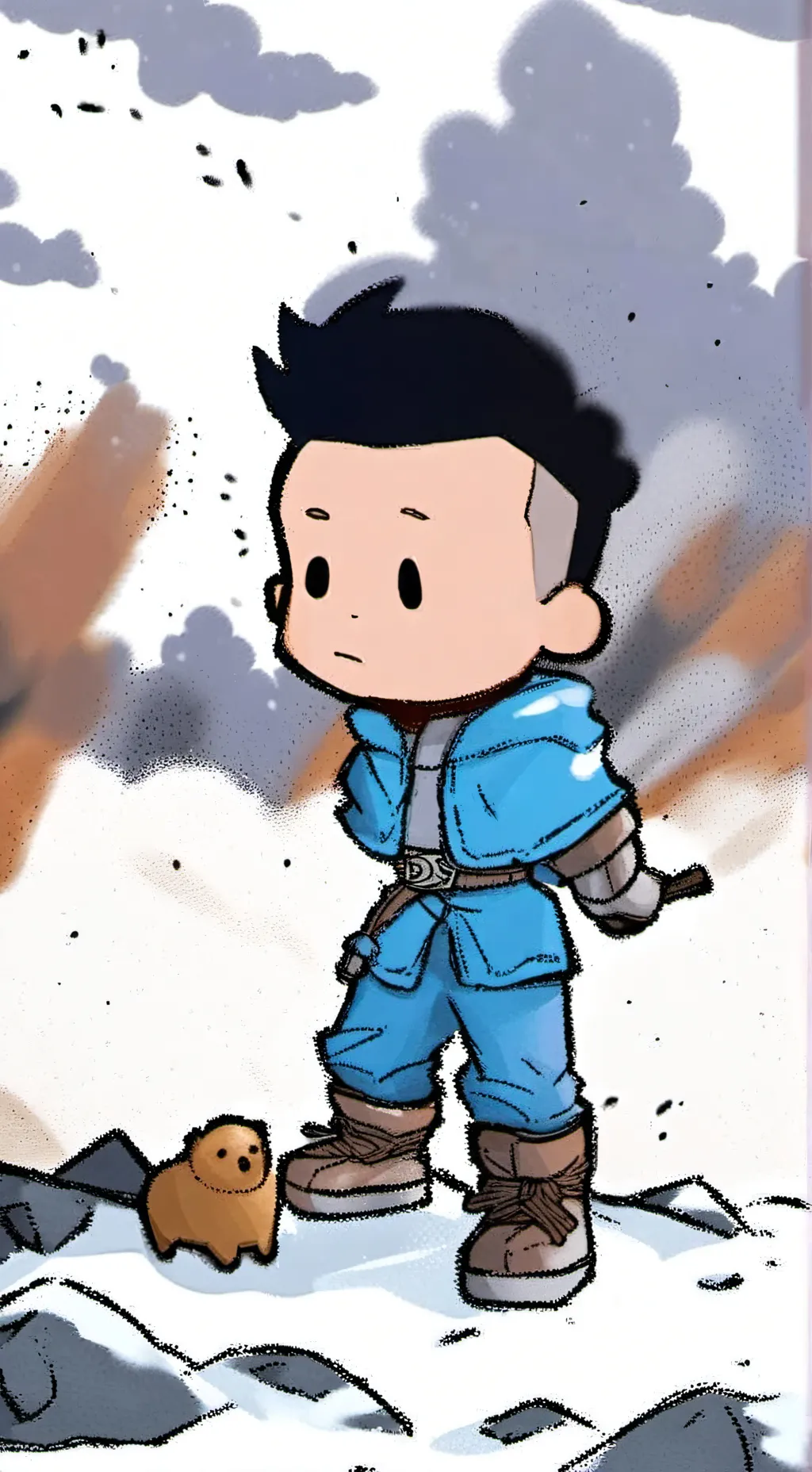 ai character: hijo  background