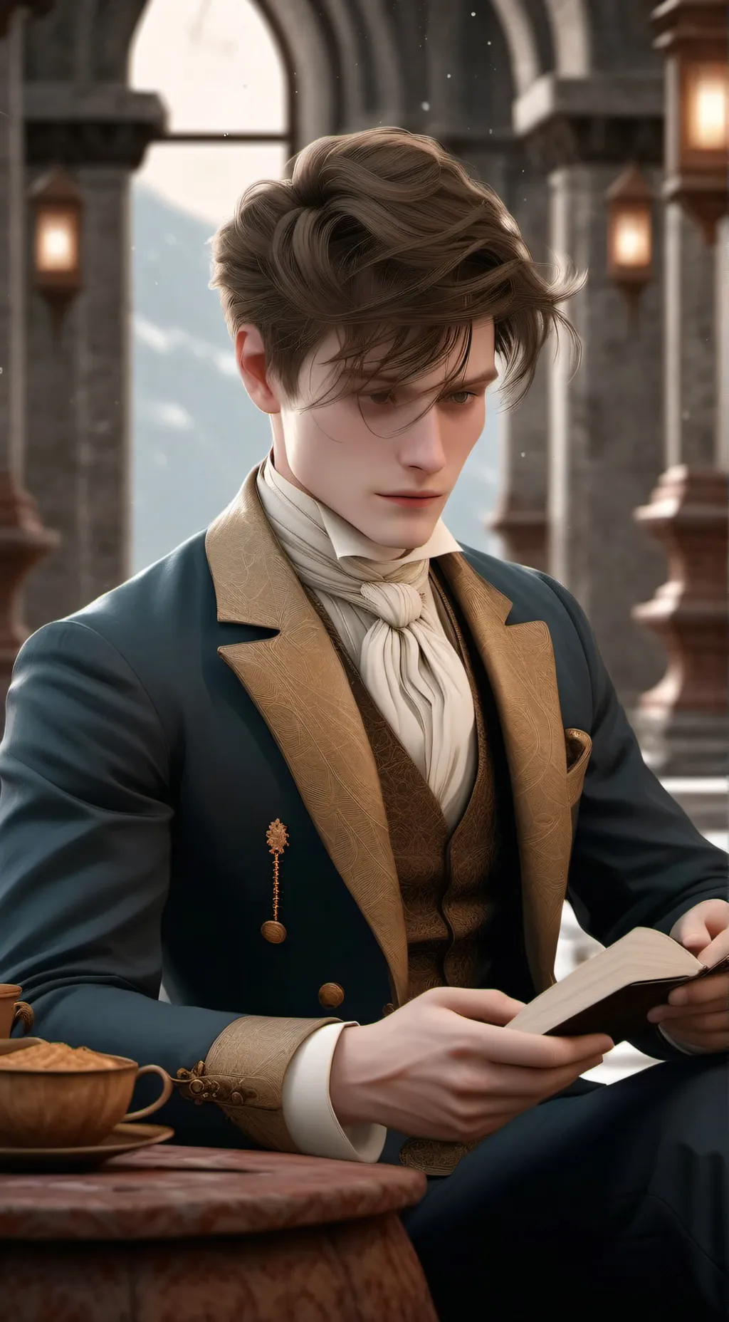 ai character: Erebus Ellison background