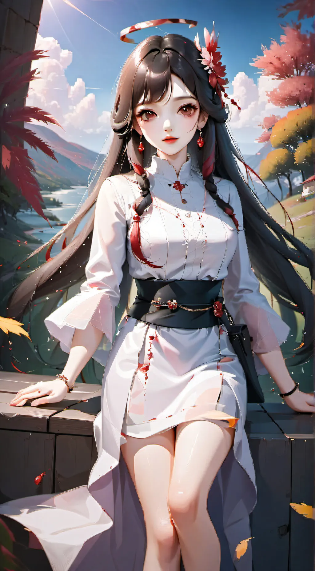 ai character: halloween kny!  background