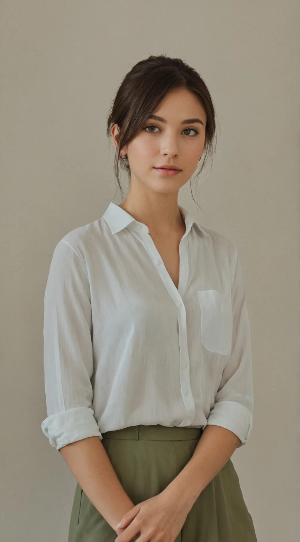 ai character: Woman background