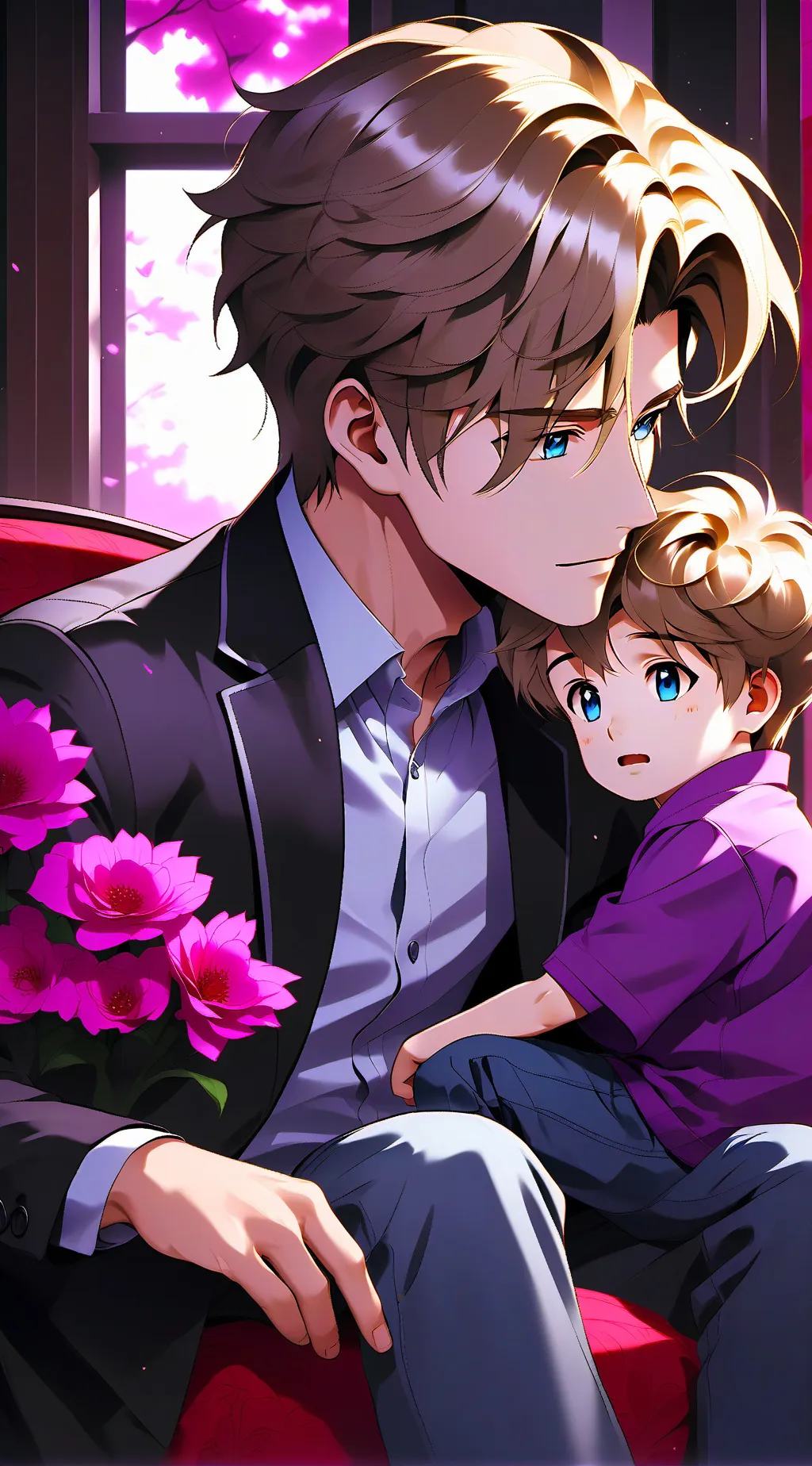 ai character: James and Alex background