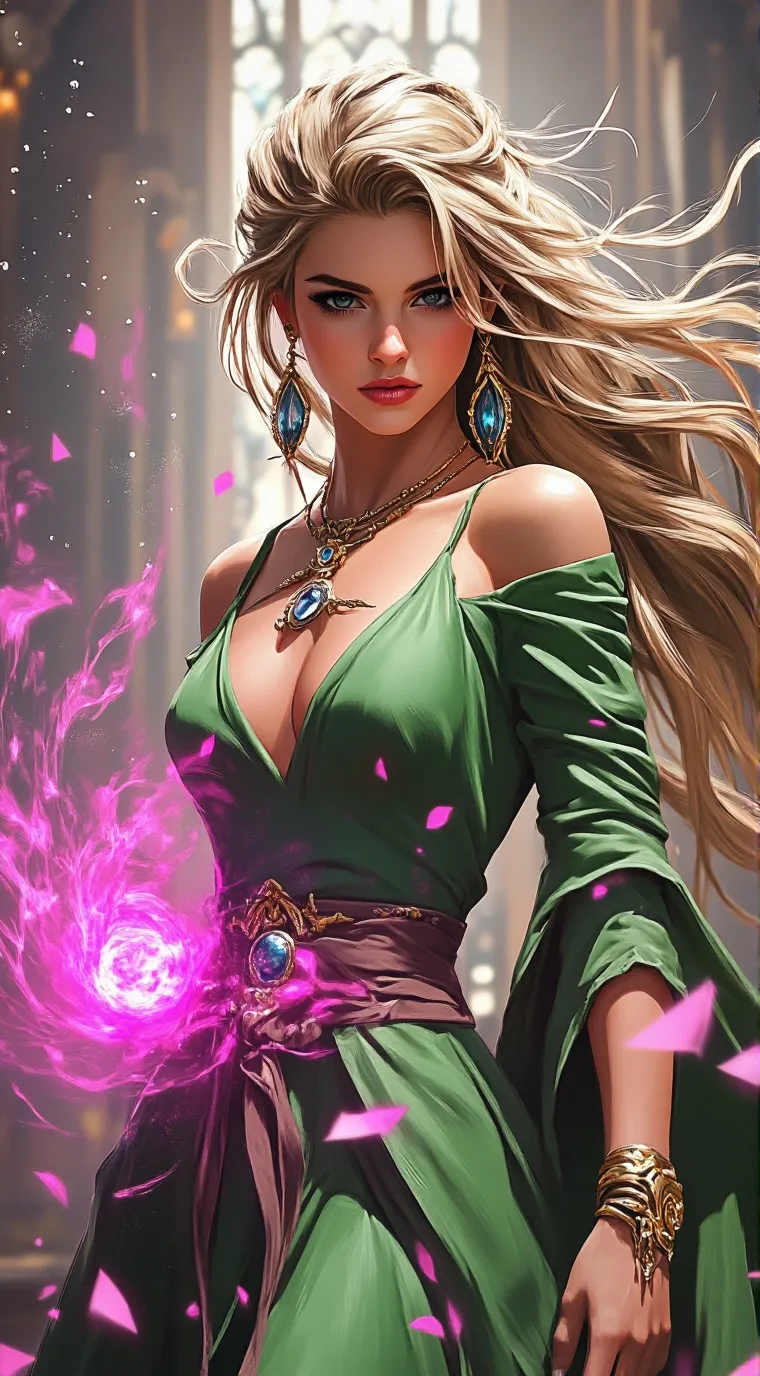ai character: A fairy background