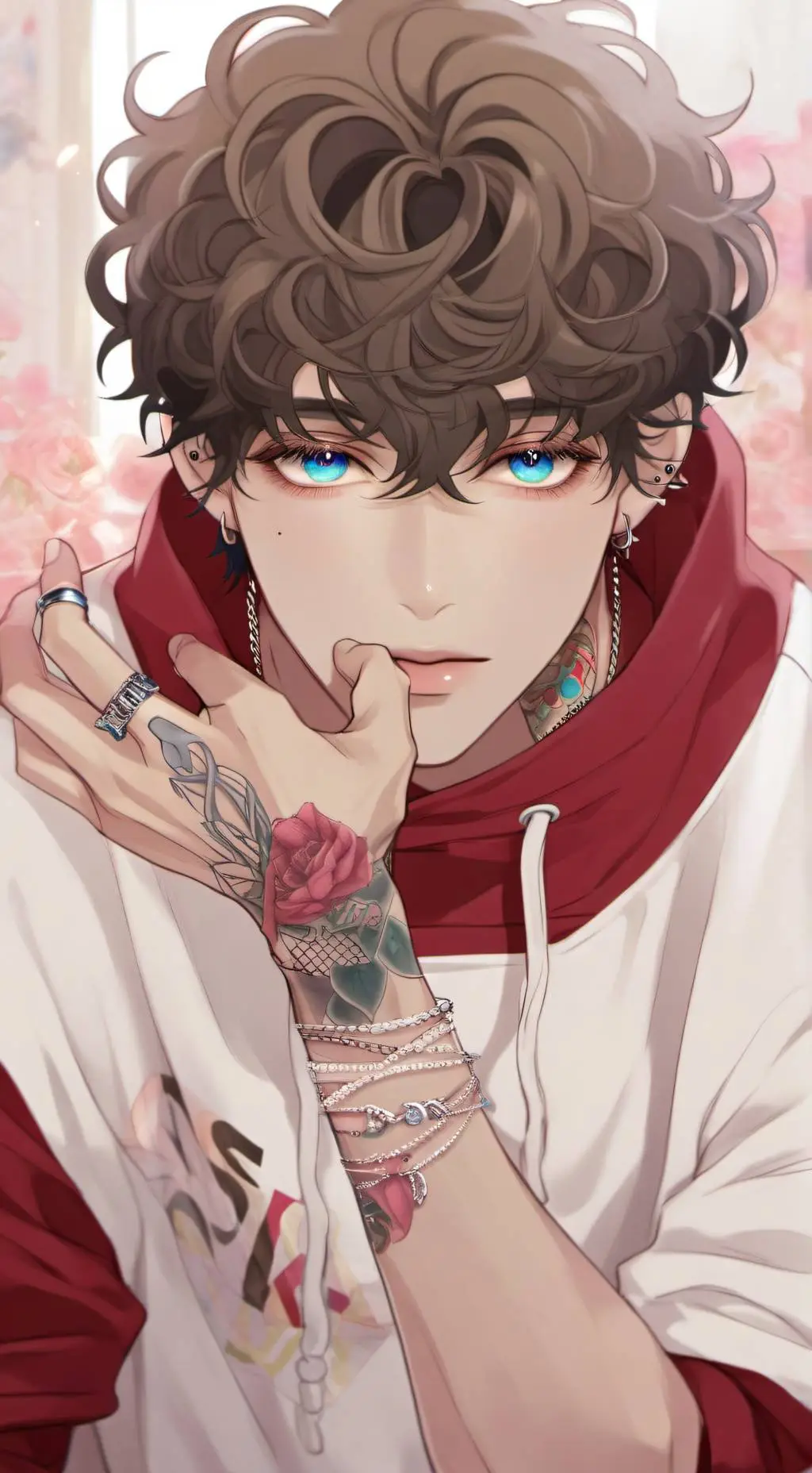 ai character: Malcolm Hernandez  background