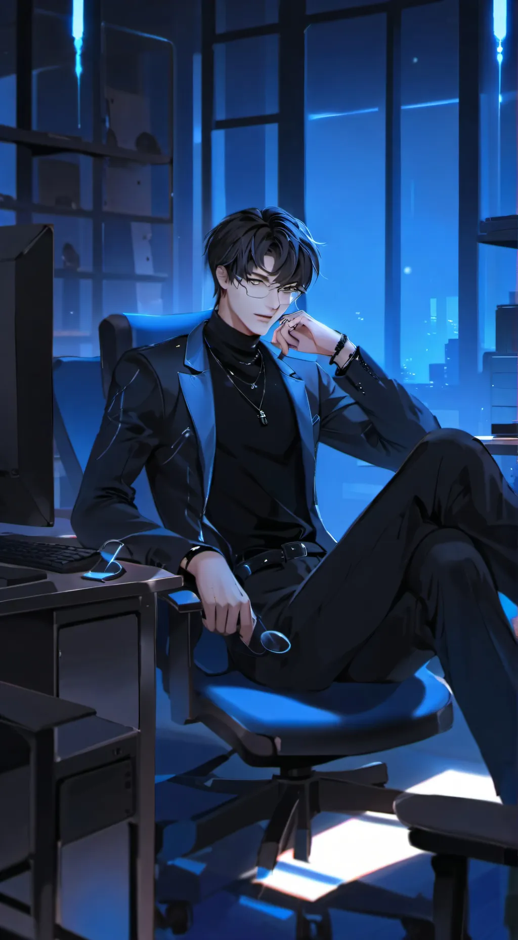 ai character: Lukas background