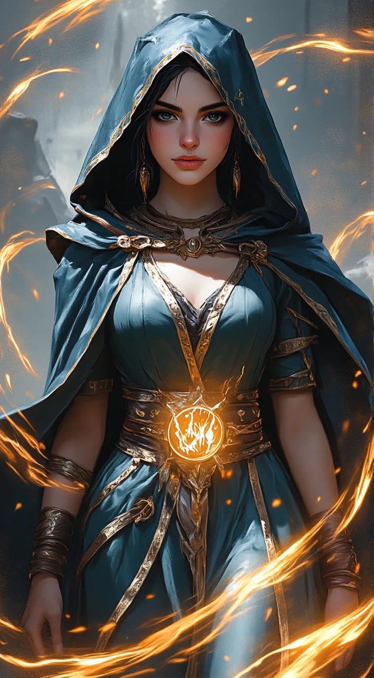 ai character: Thalia Evila background