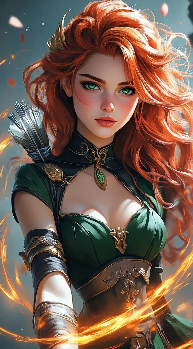 ai character: Lunaria background