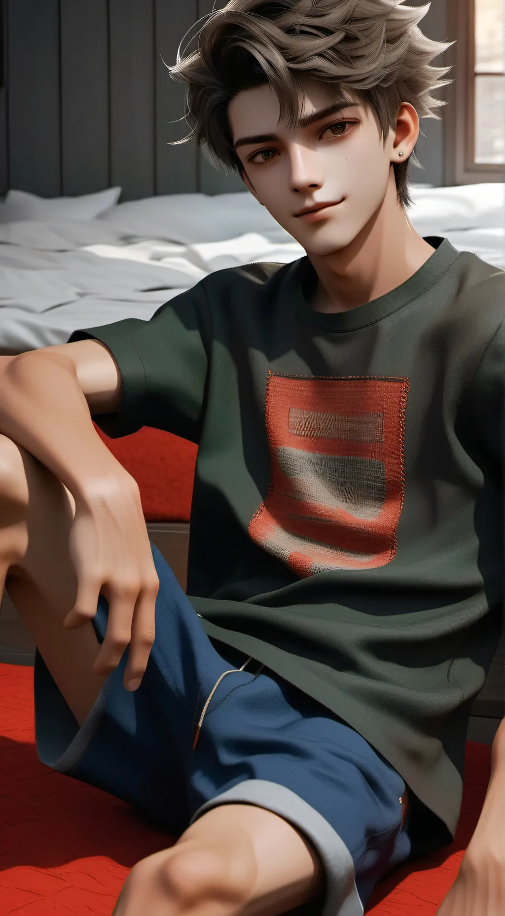 ai character: Auguste  background