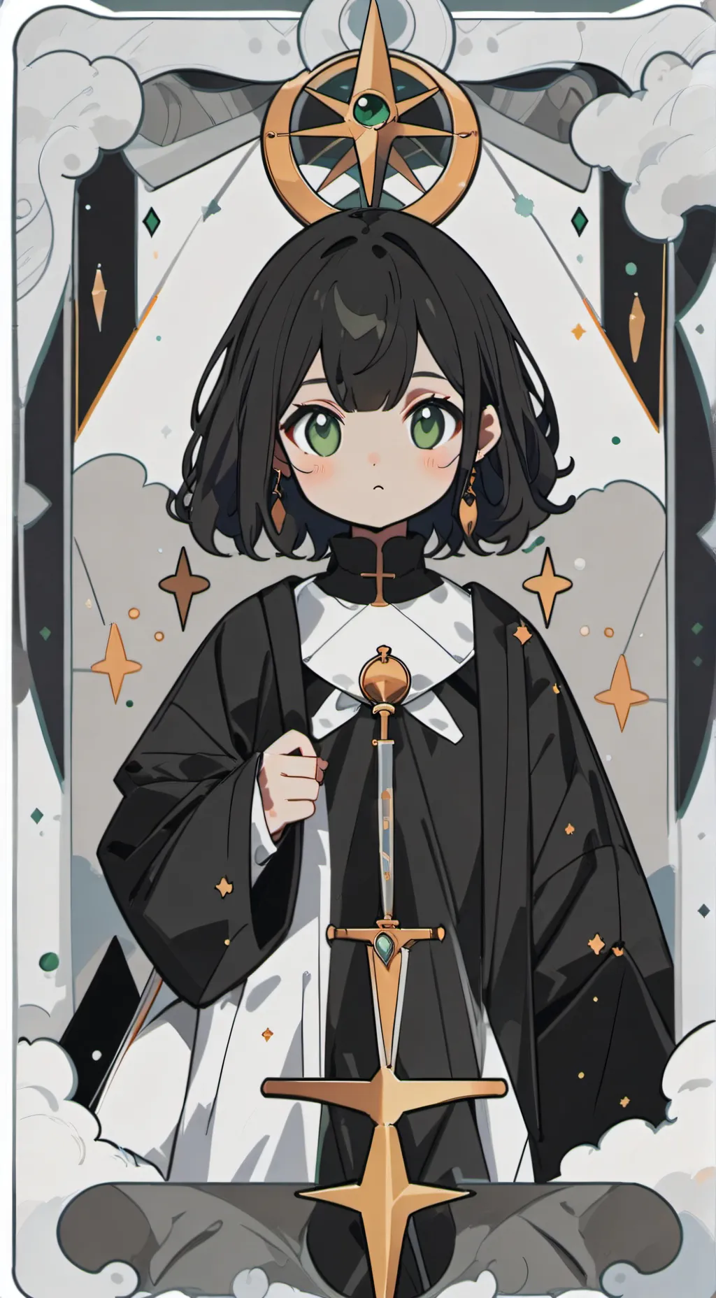 ai character: luna background