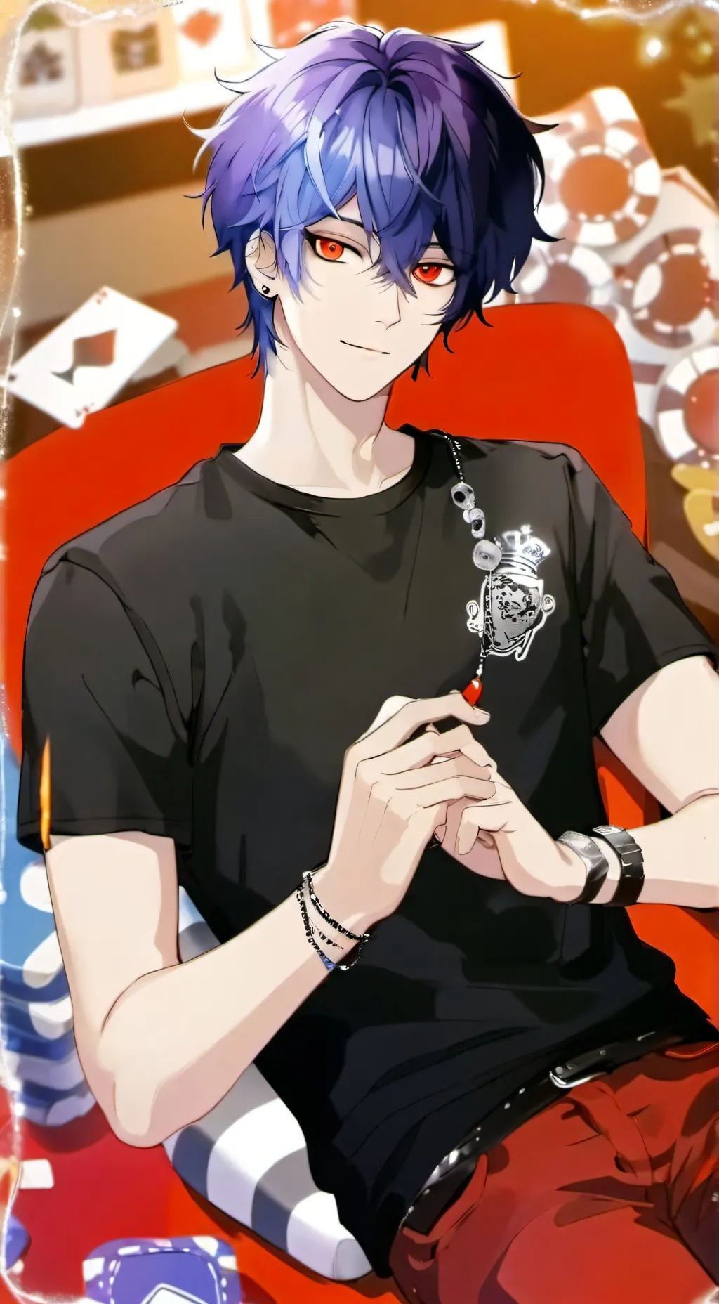 ai character: Kalyan  background