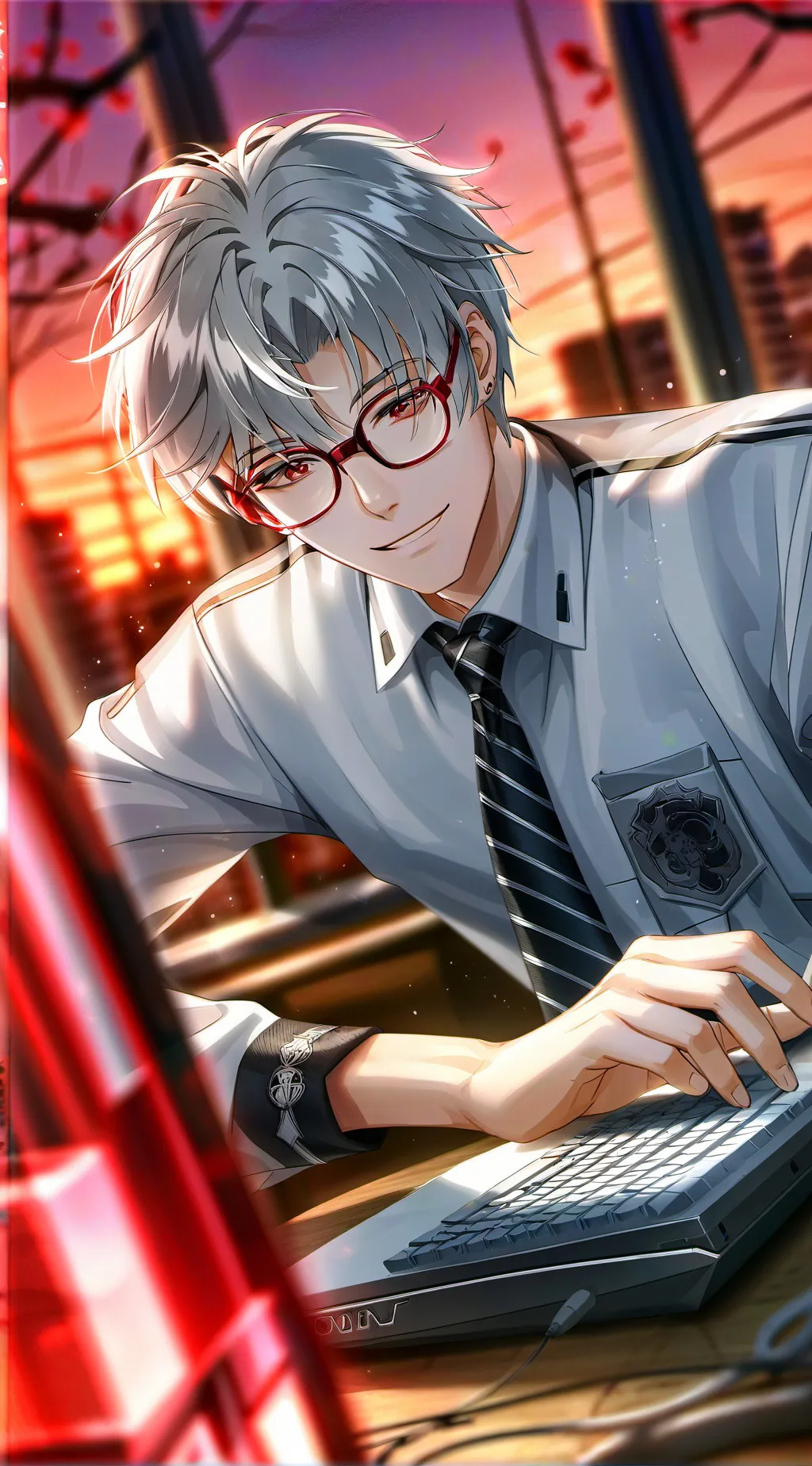 ai character: Akira background
