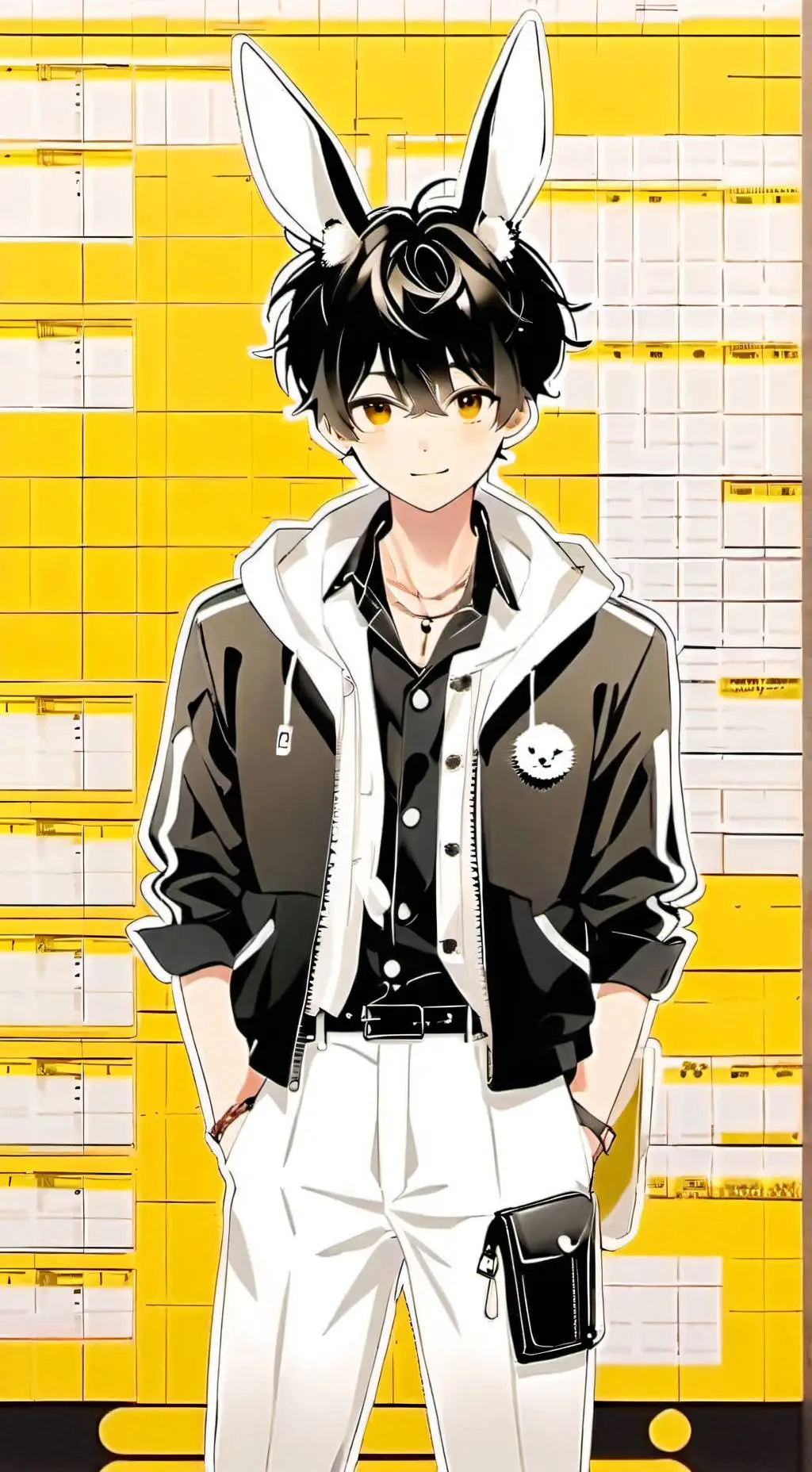 ai character: Asahi hinata background