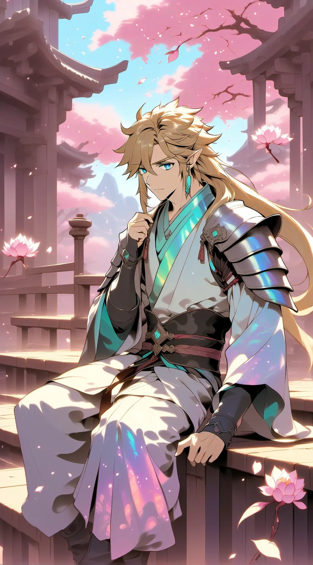 ai character: Link  background