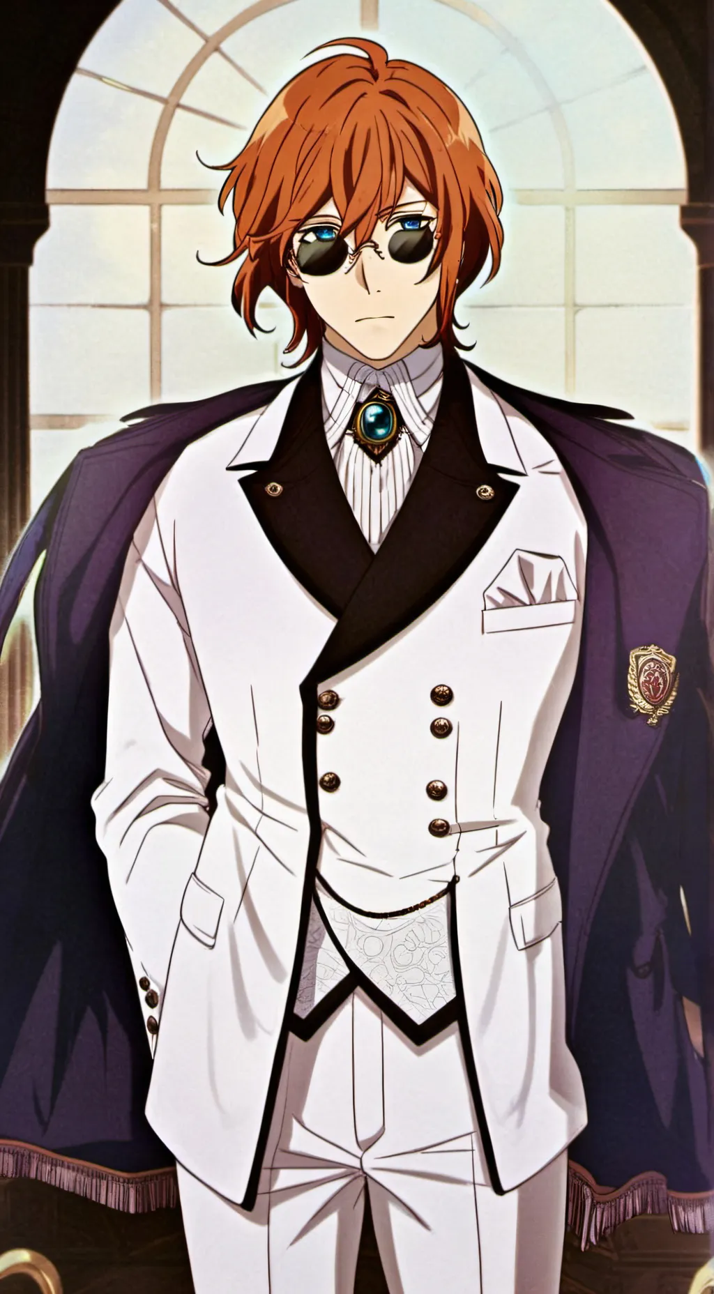 ai character: Mr Lawrence Scott  background