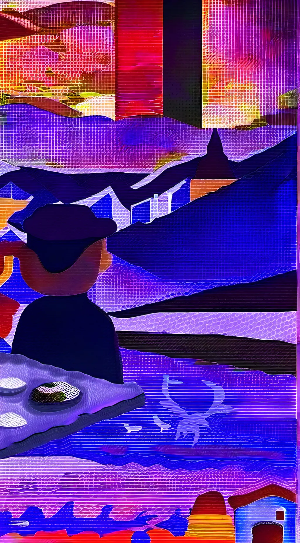 ai character: Mario bros drama background