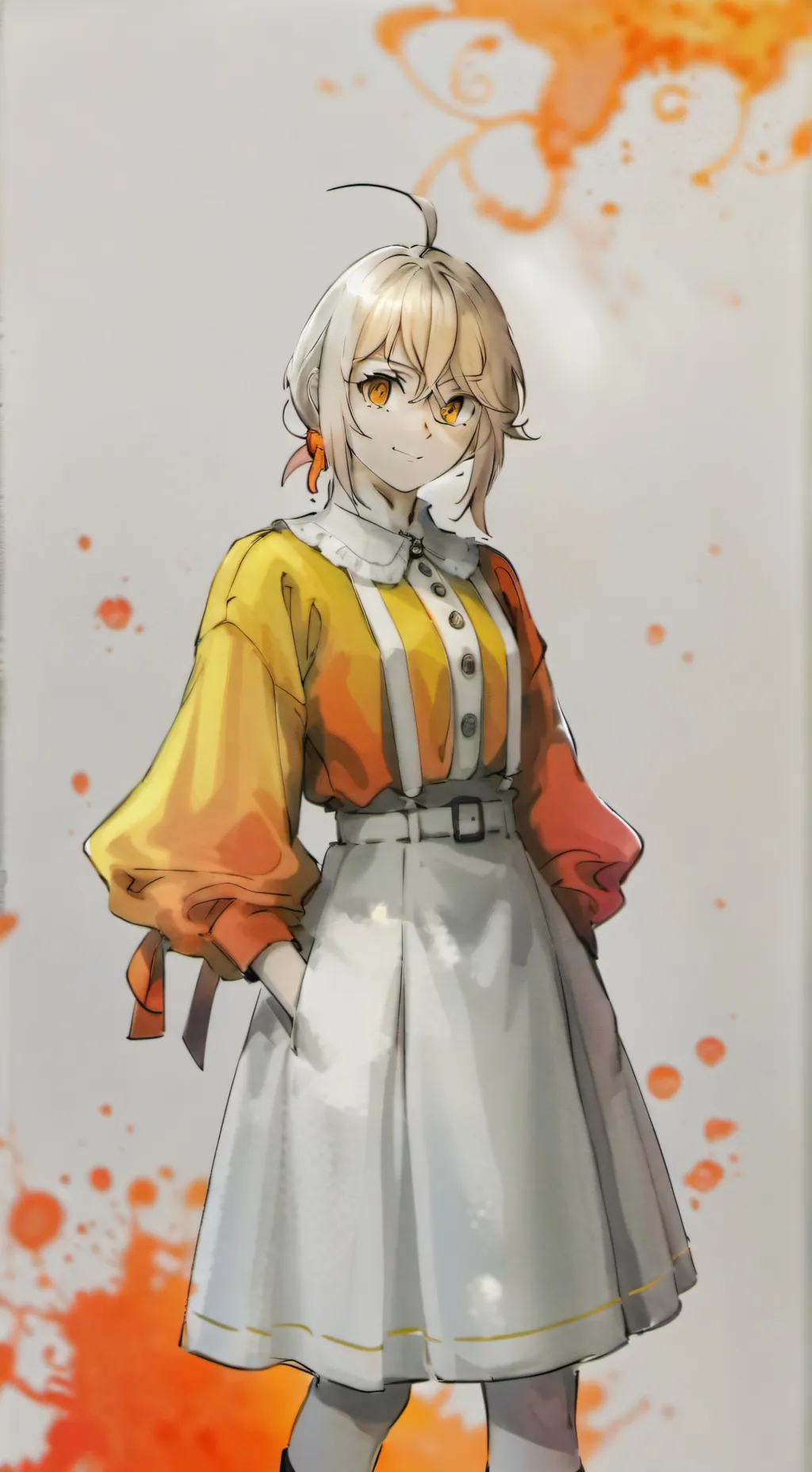 ai character: Ambar background