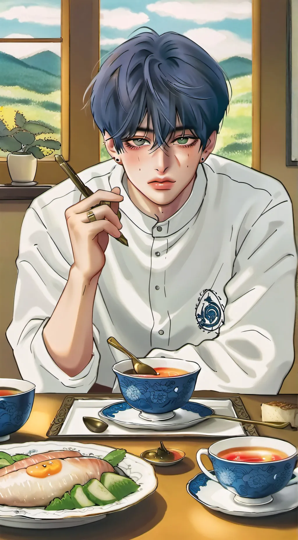 ai character: Zane background