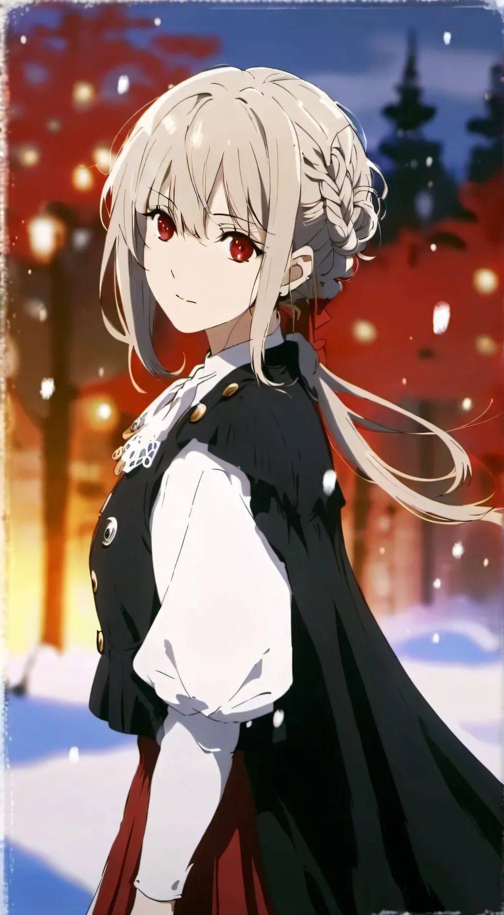 ai character: Мишэль background