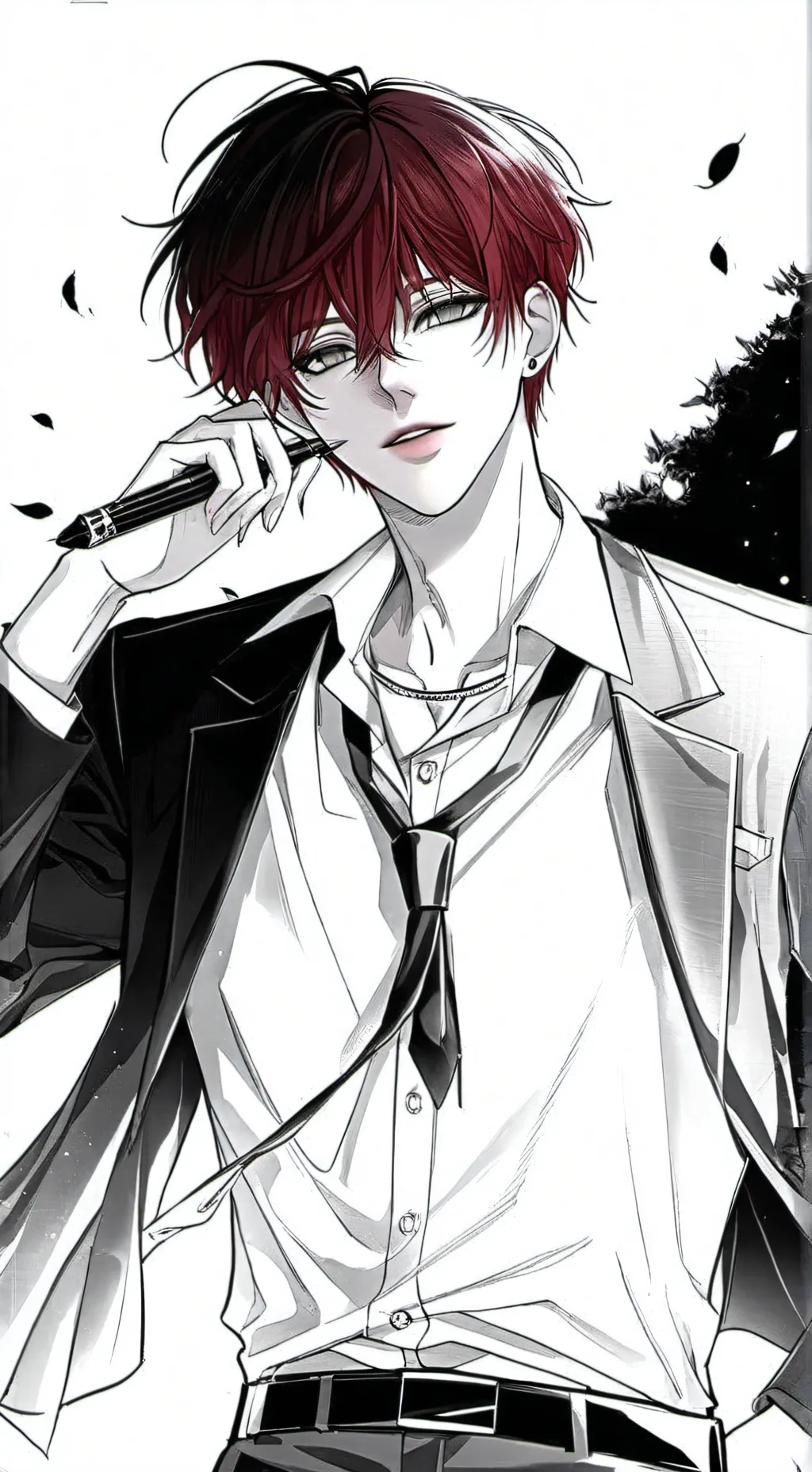 ai character: Ярик  background