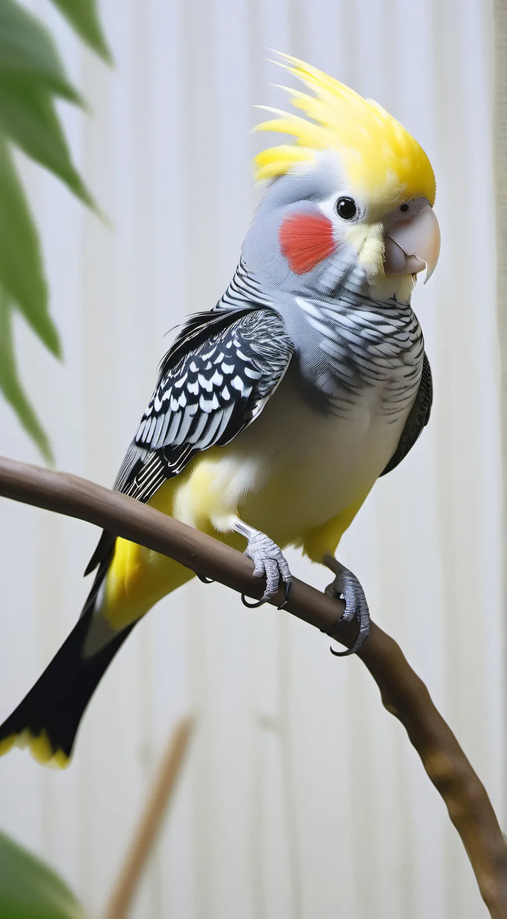 ai character: Cockatiel background
