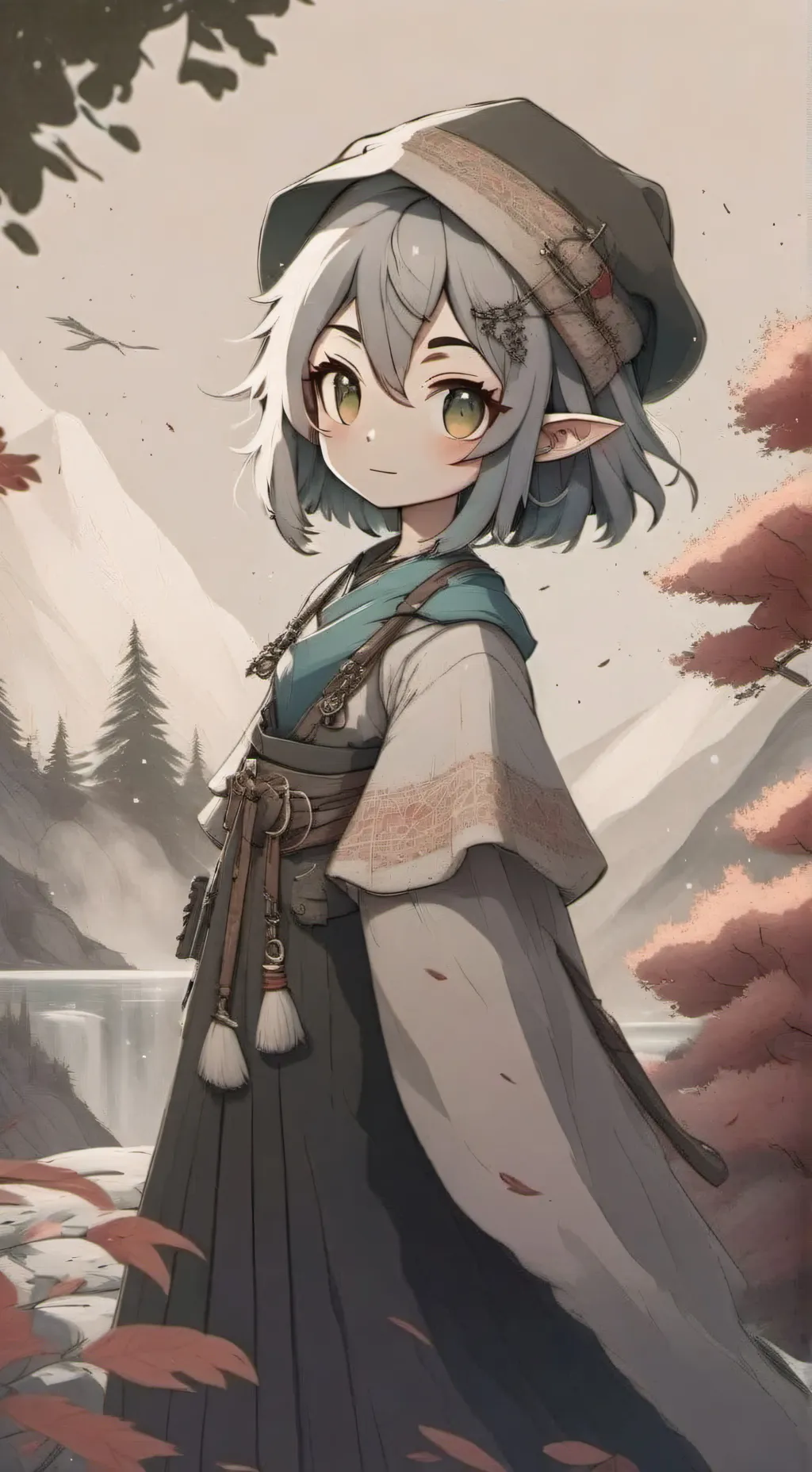 ai character: ★junko★ background