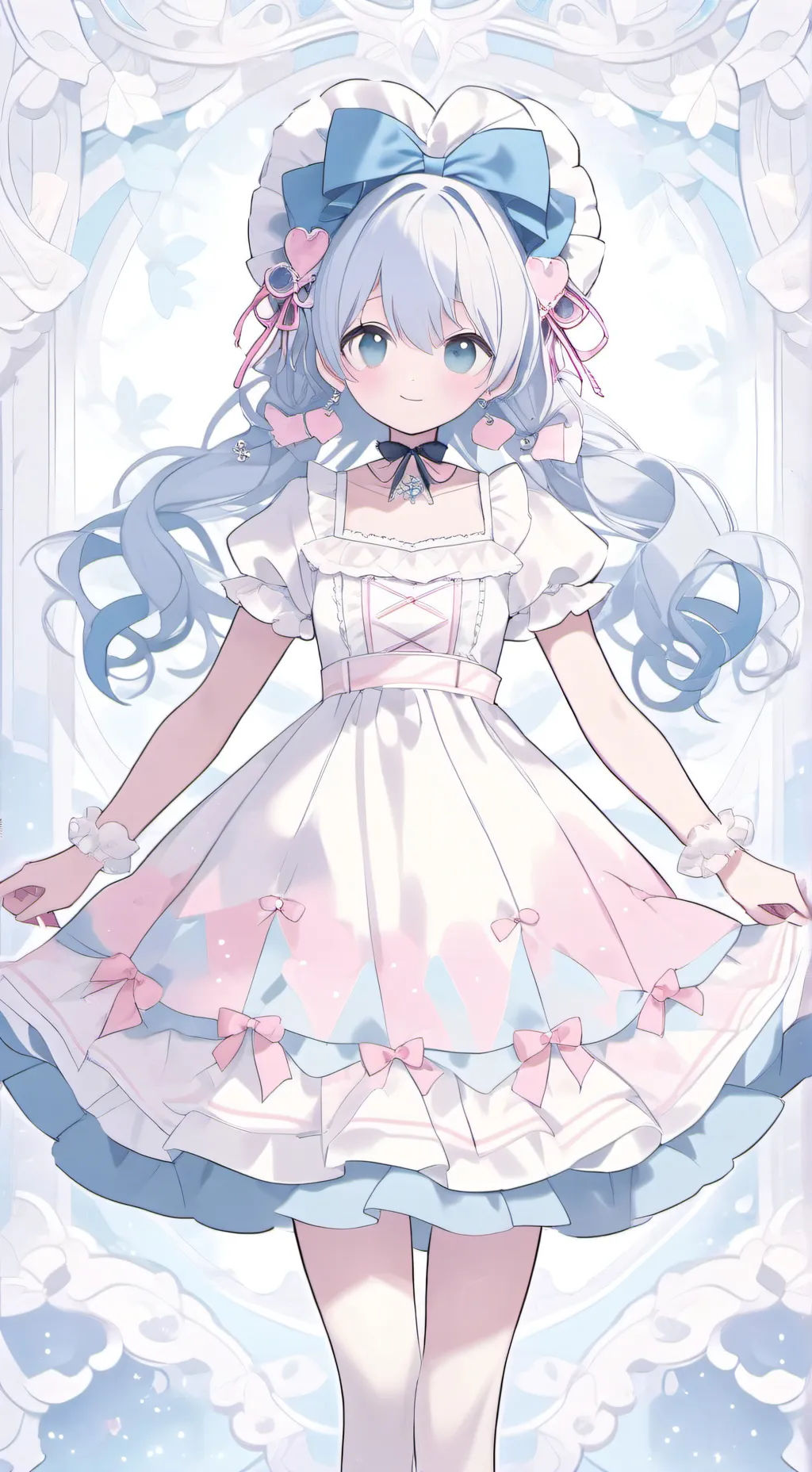 ai character: kiss count. background