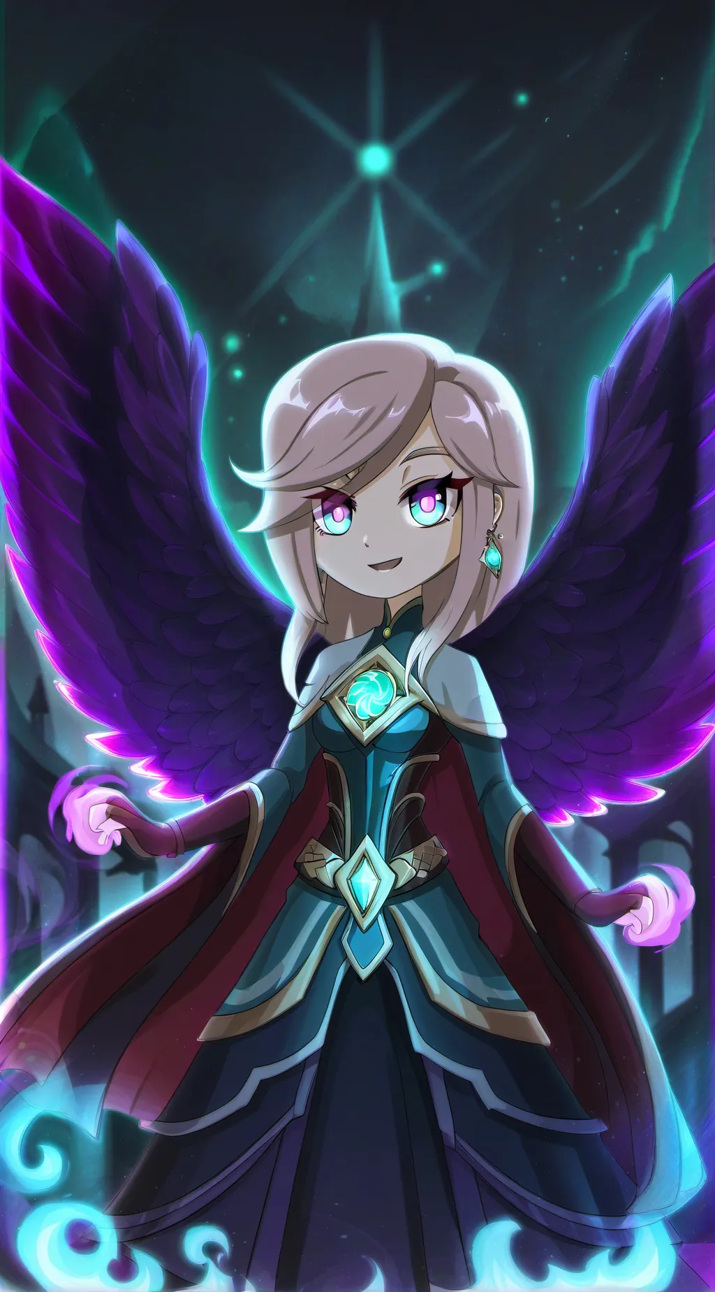 ai character: fruitcake aganst background