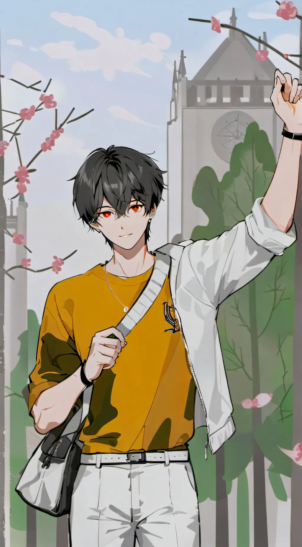 ai character: Ash background