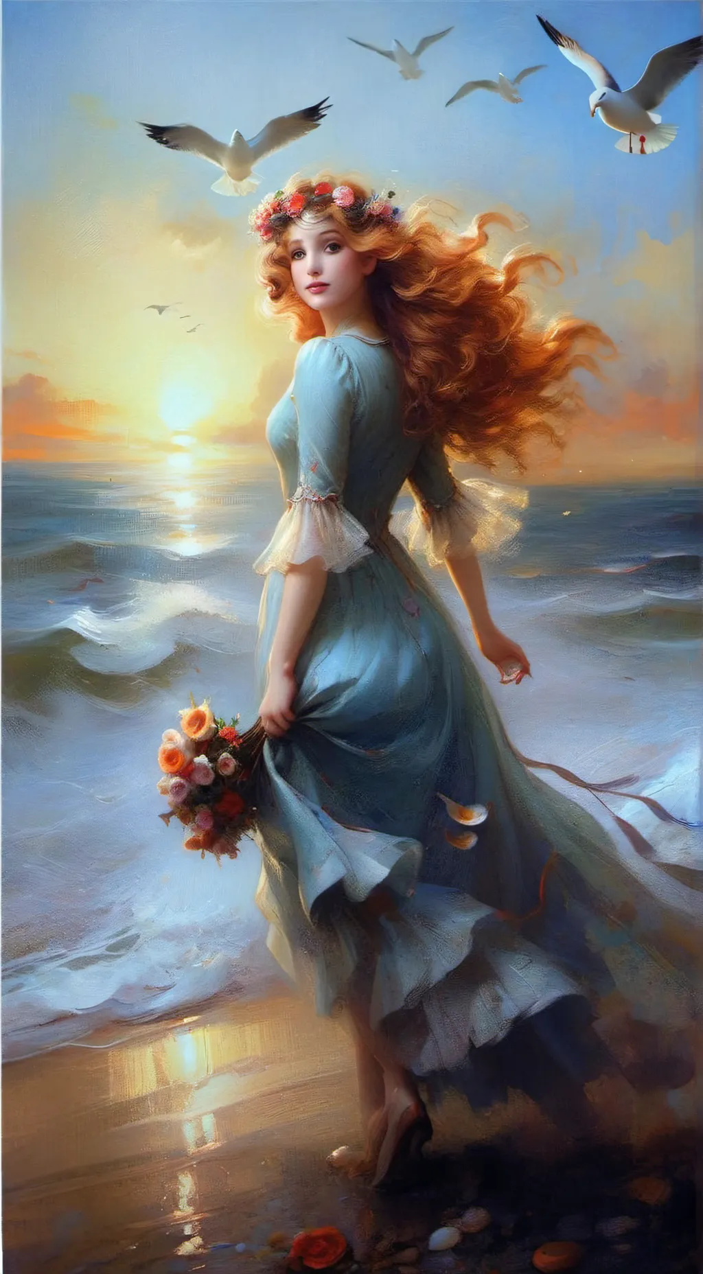 ai character: Aphrodite background