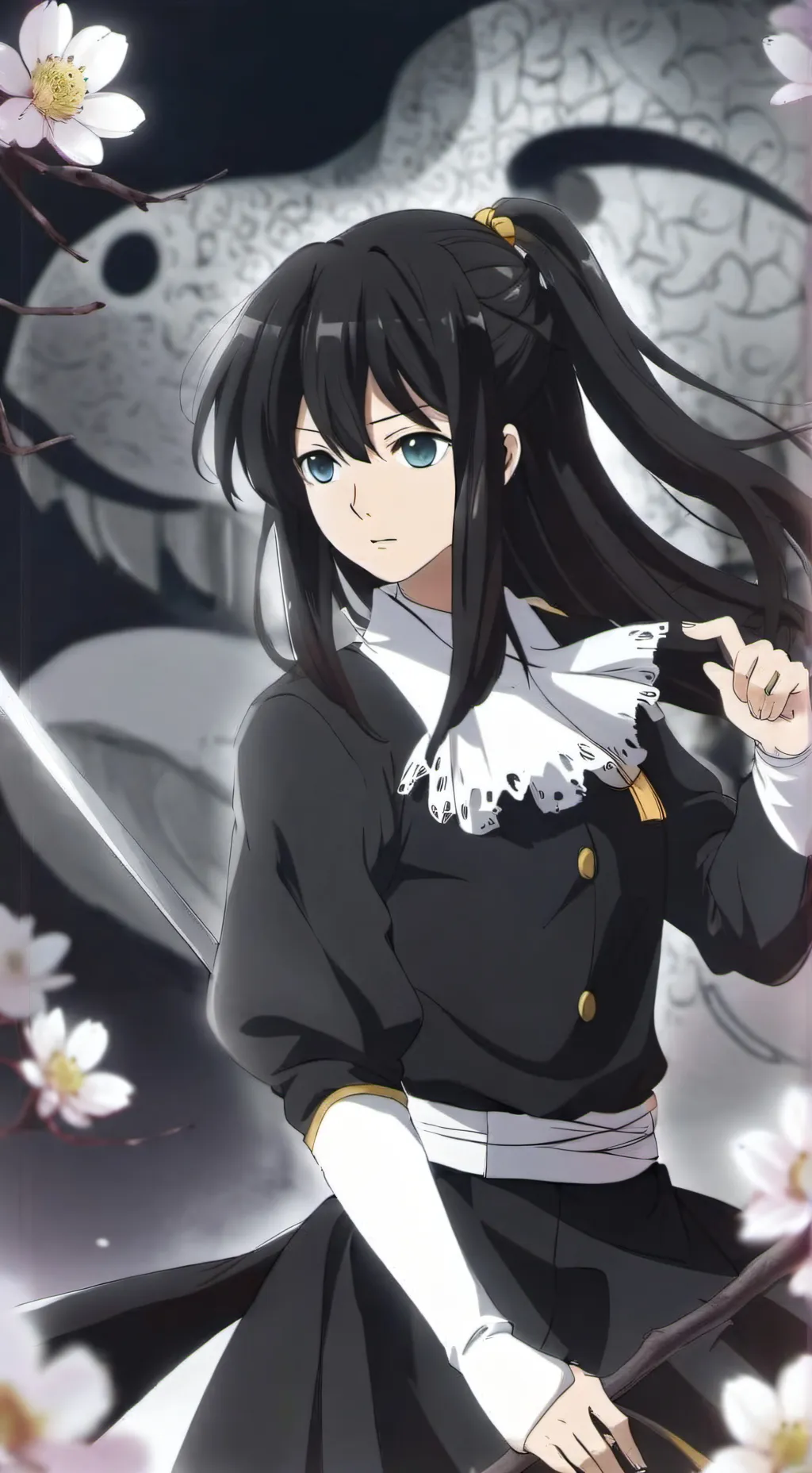 ai character: tokito celoso background