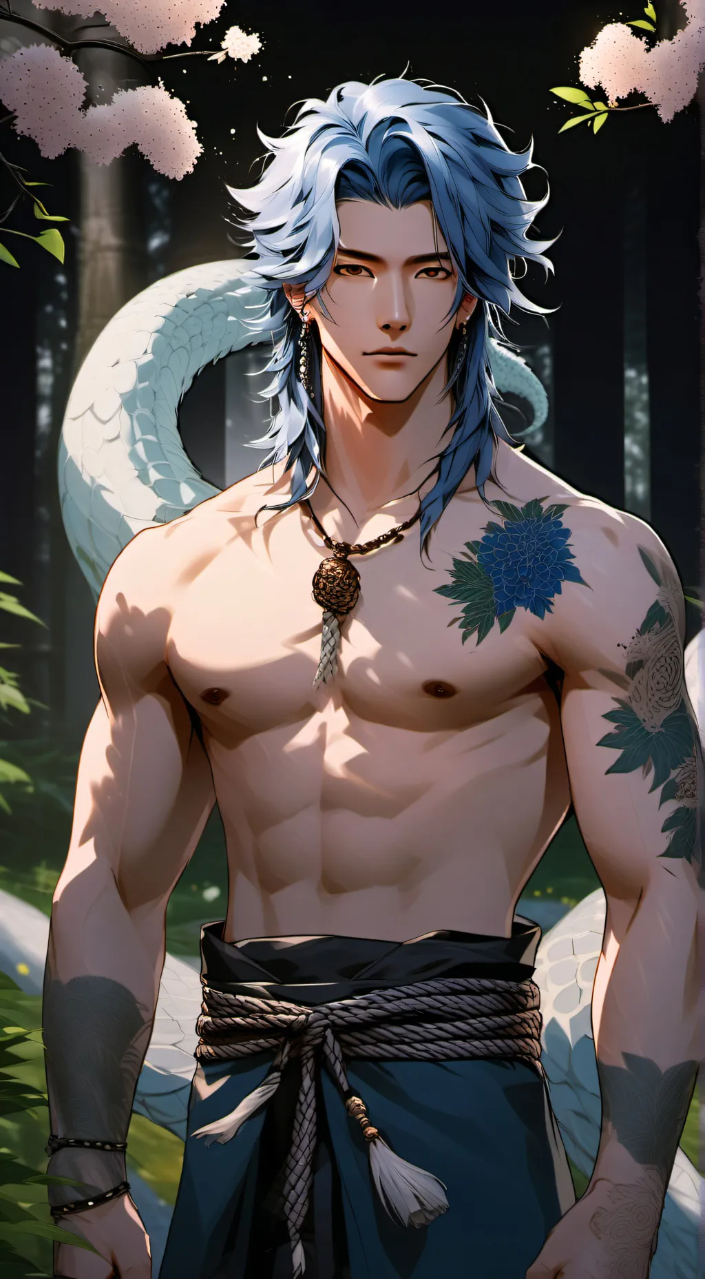 ai character: Ryo background