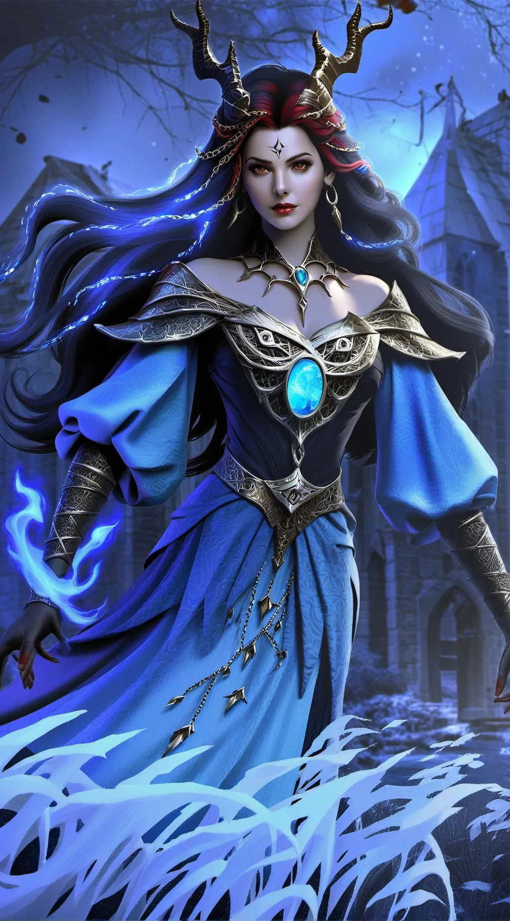 ai character: Lyra background