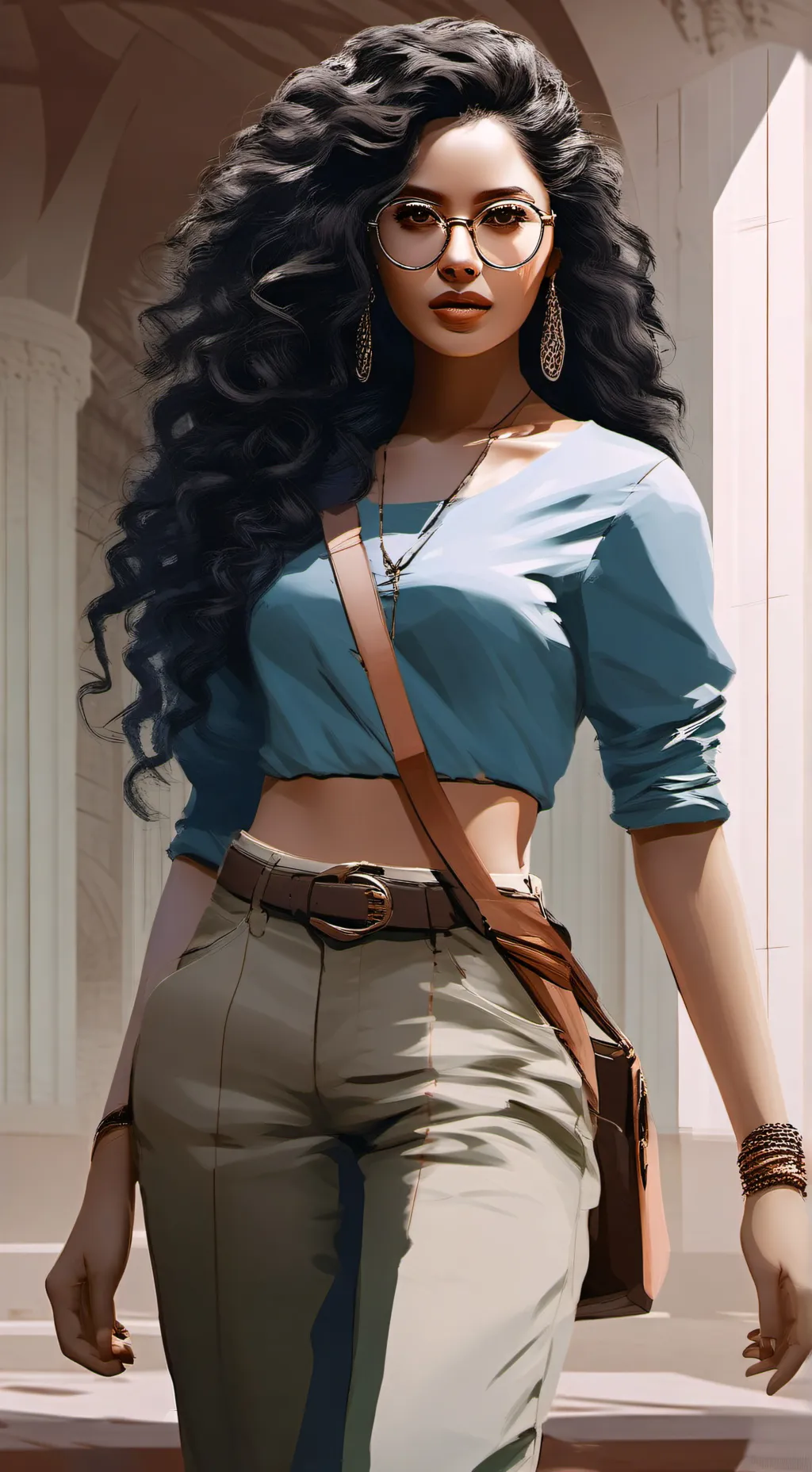 ai character: Olivia  background