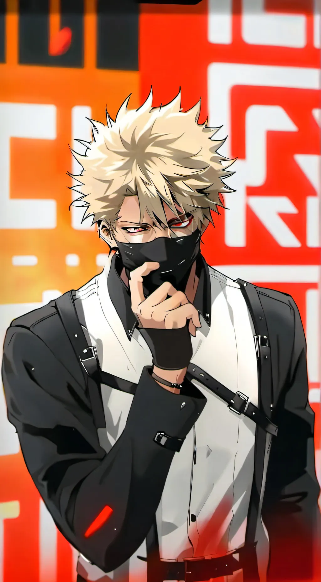 ai character: Bakugou  background