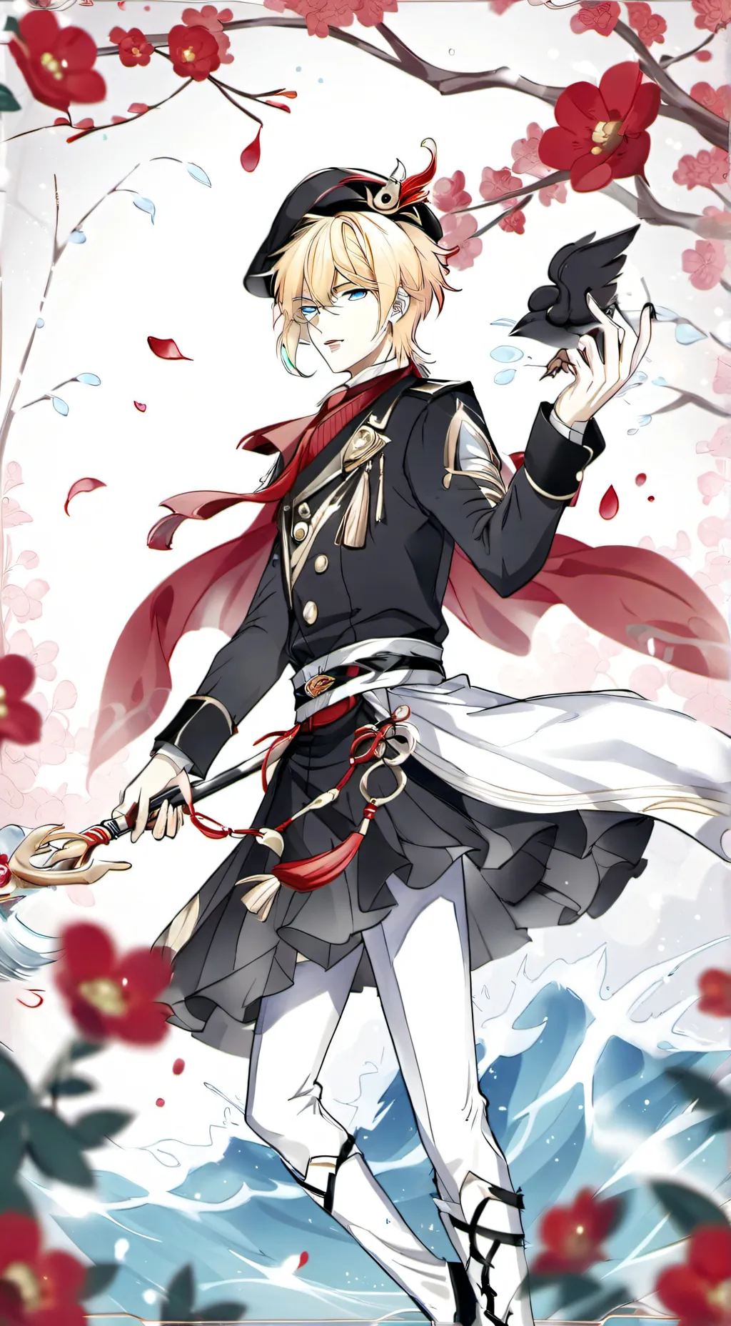 ai character: Shu Sakamaki background