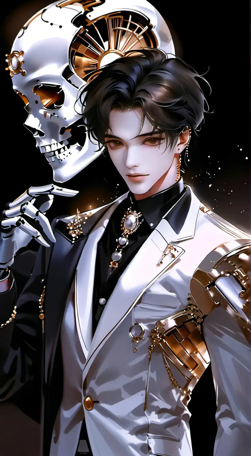 ai character: Кристоф  background