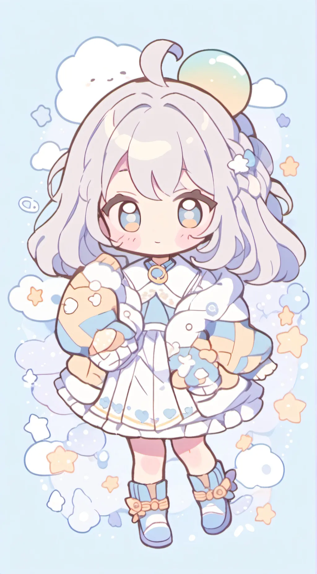 ai character: Baby background