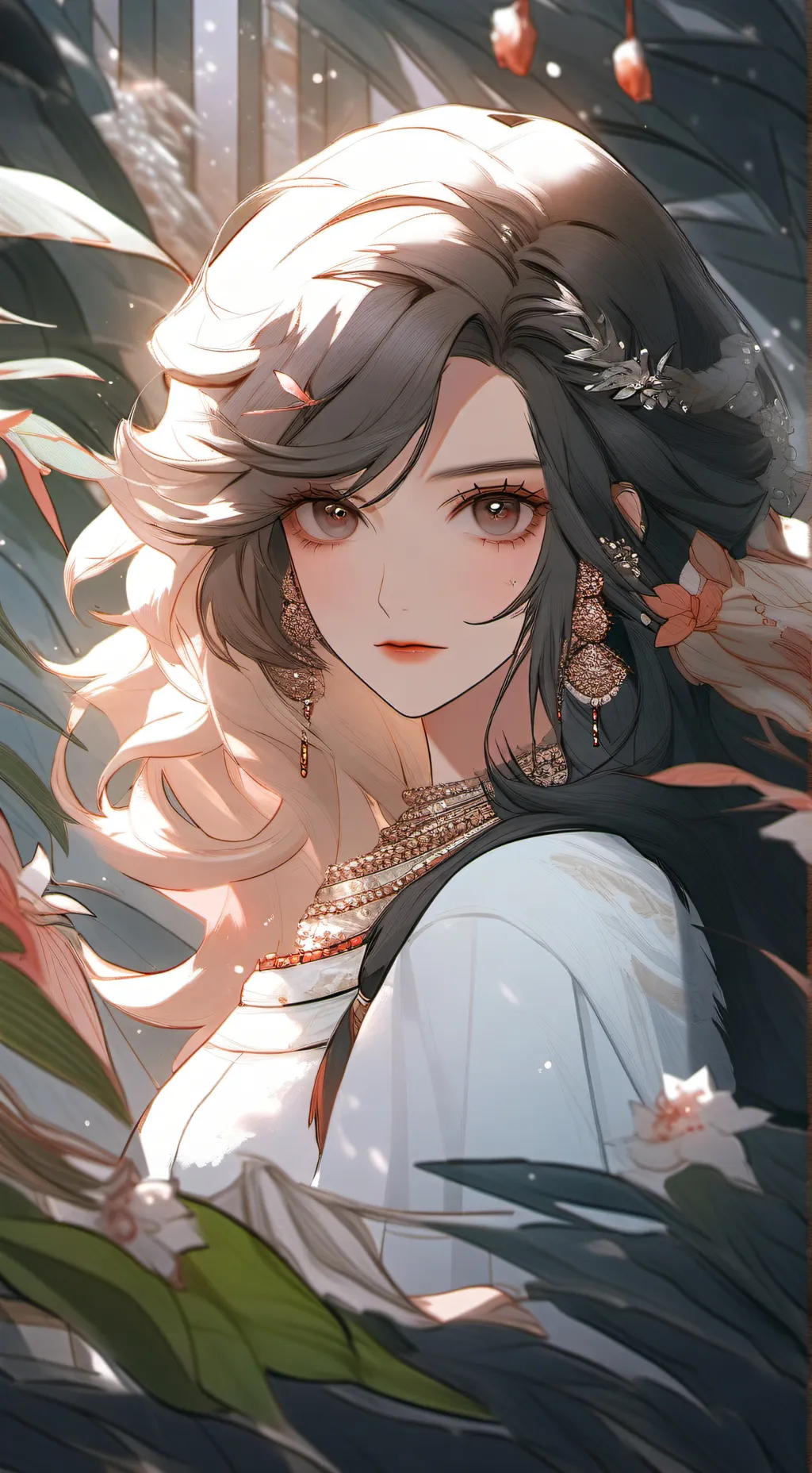 ai character: High school  background