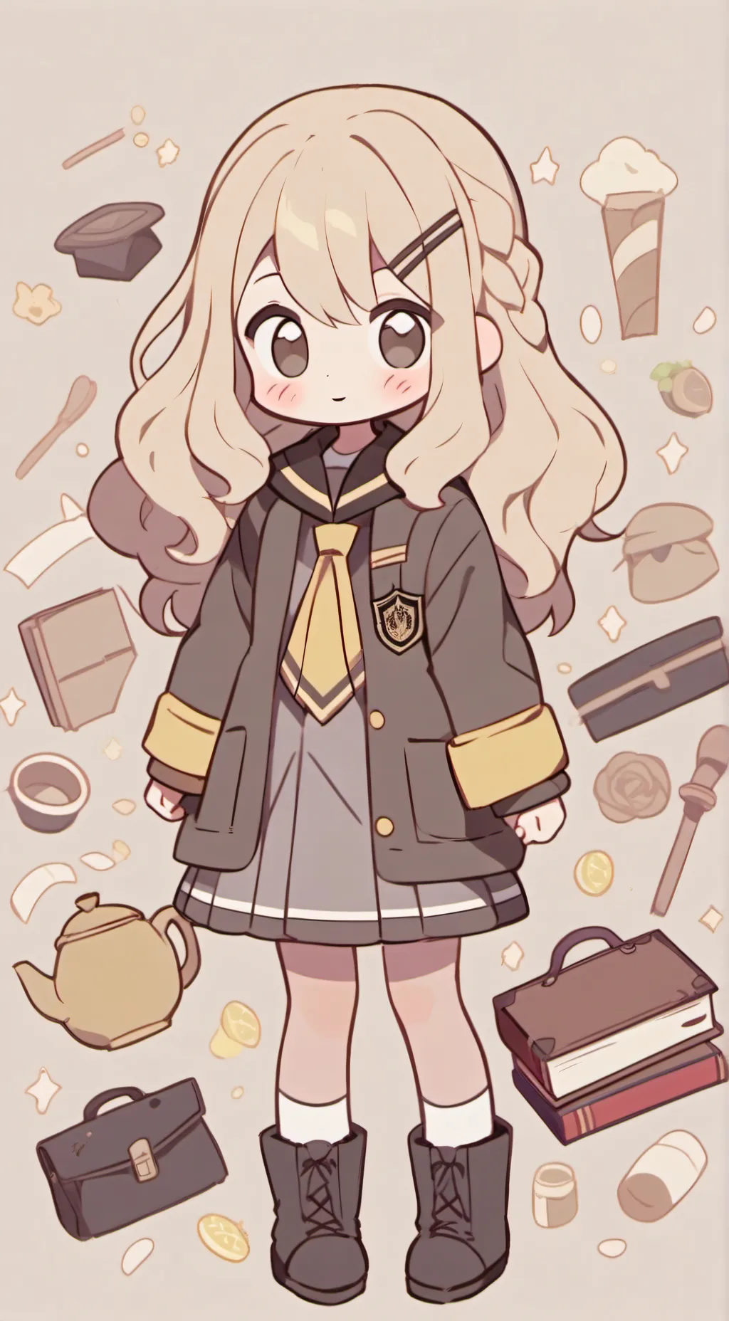 ai character: Lila  background