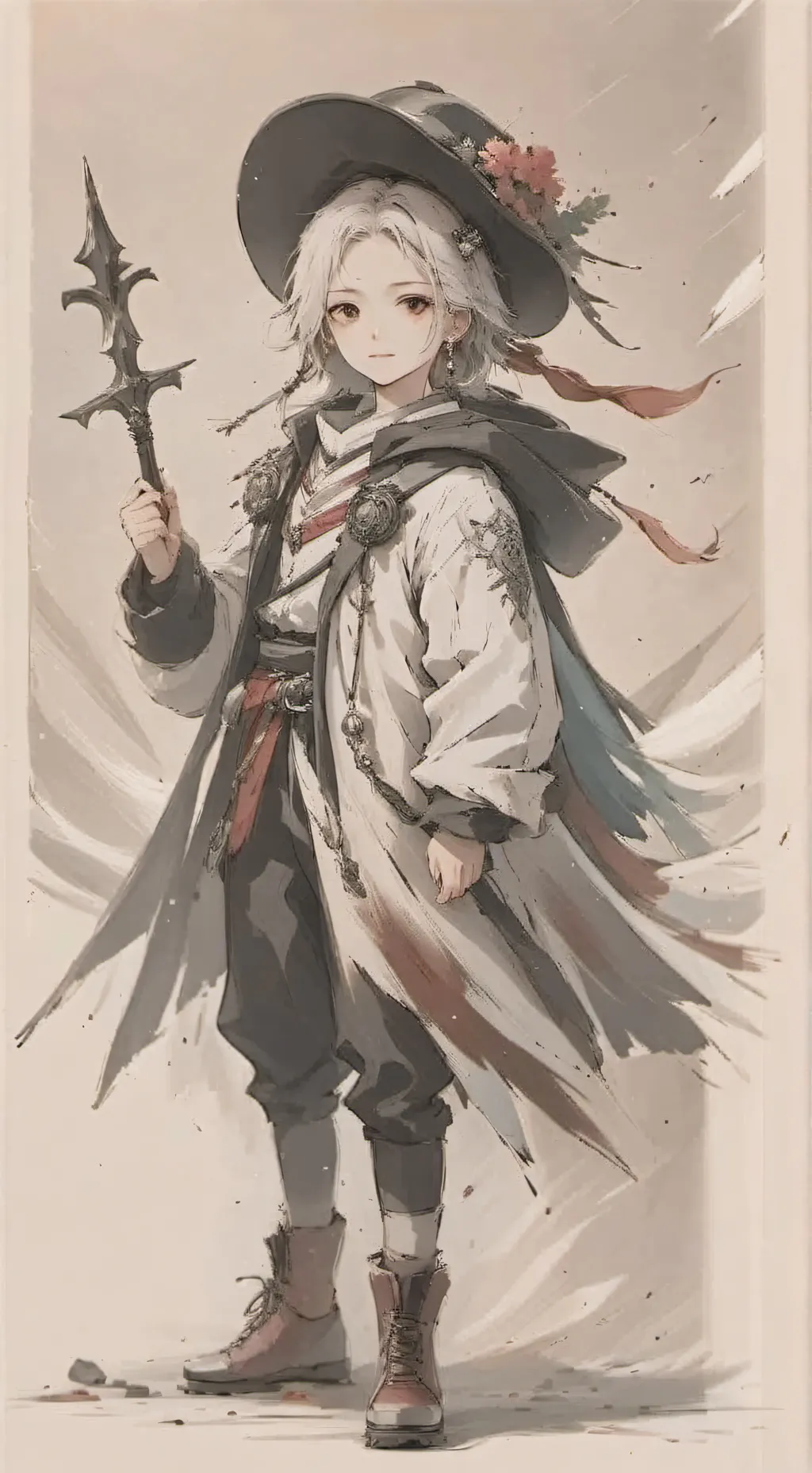 ai character: grupo dos pássaro background