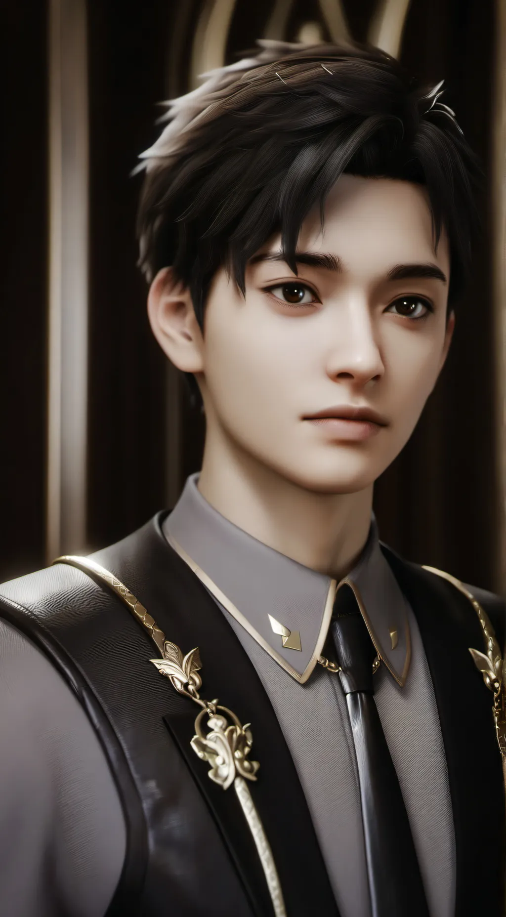 ai character: Clover background
