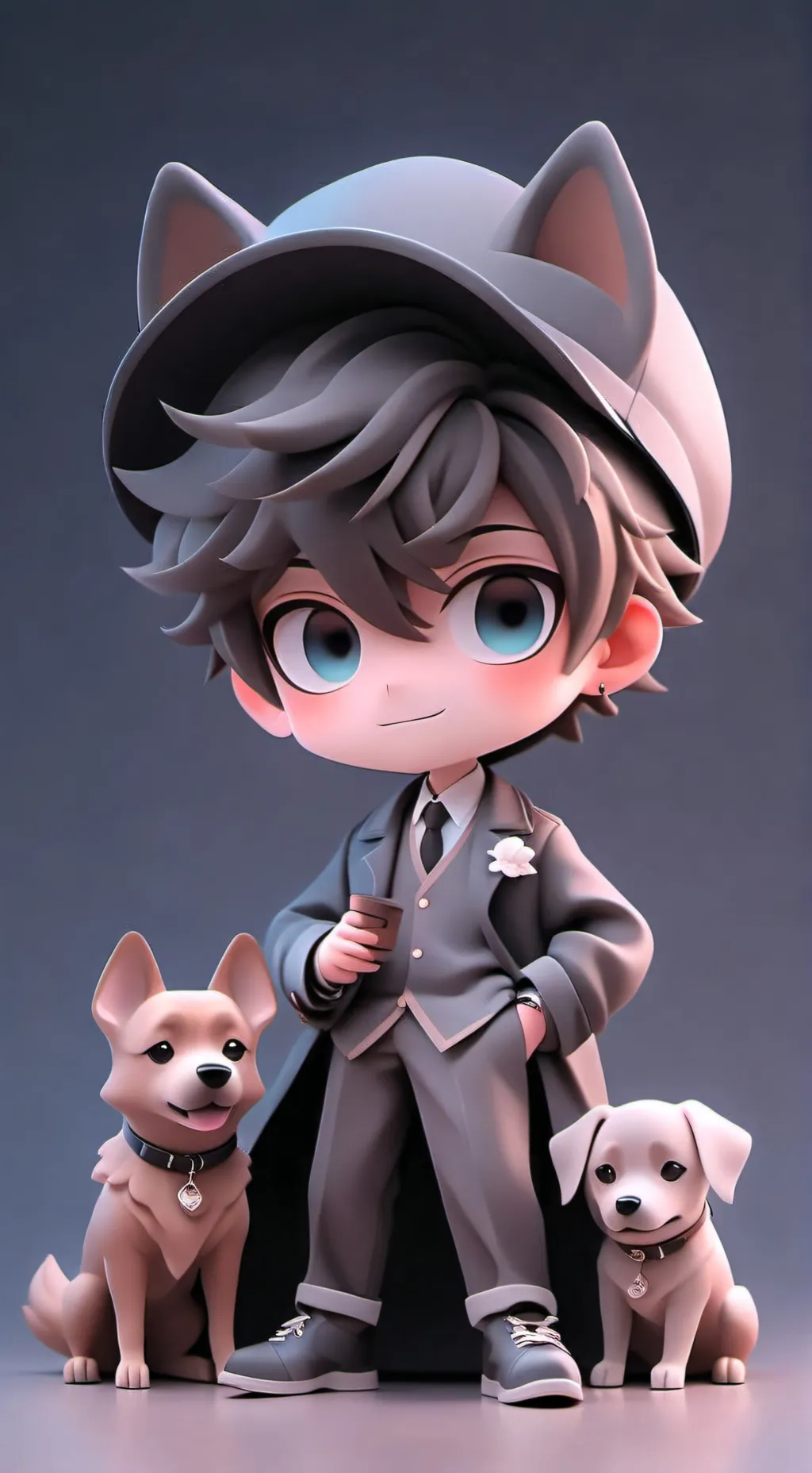 ai character: brothers  background