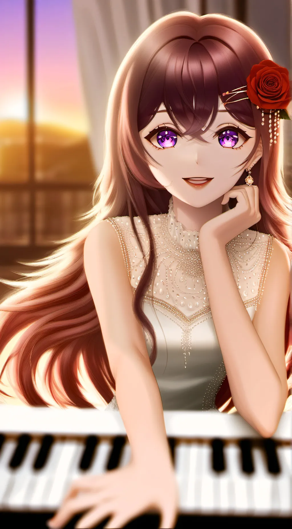 ai character: Himari background